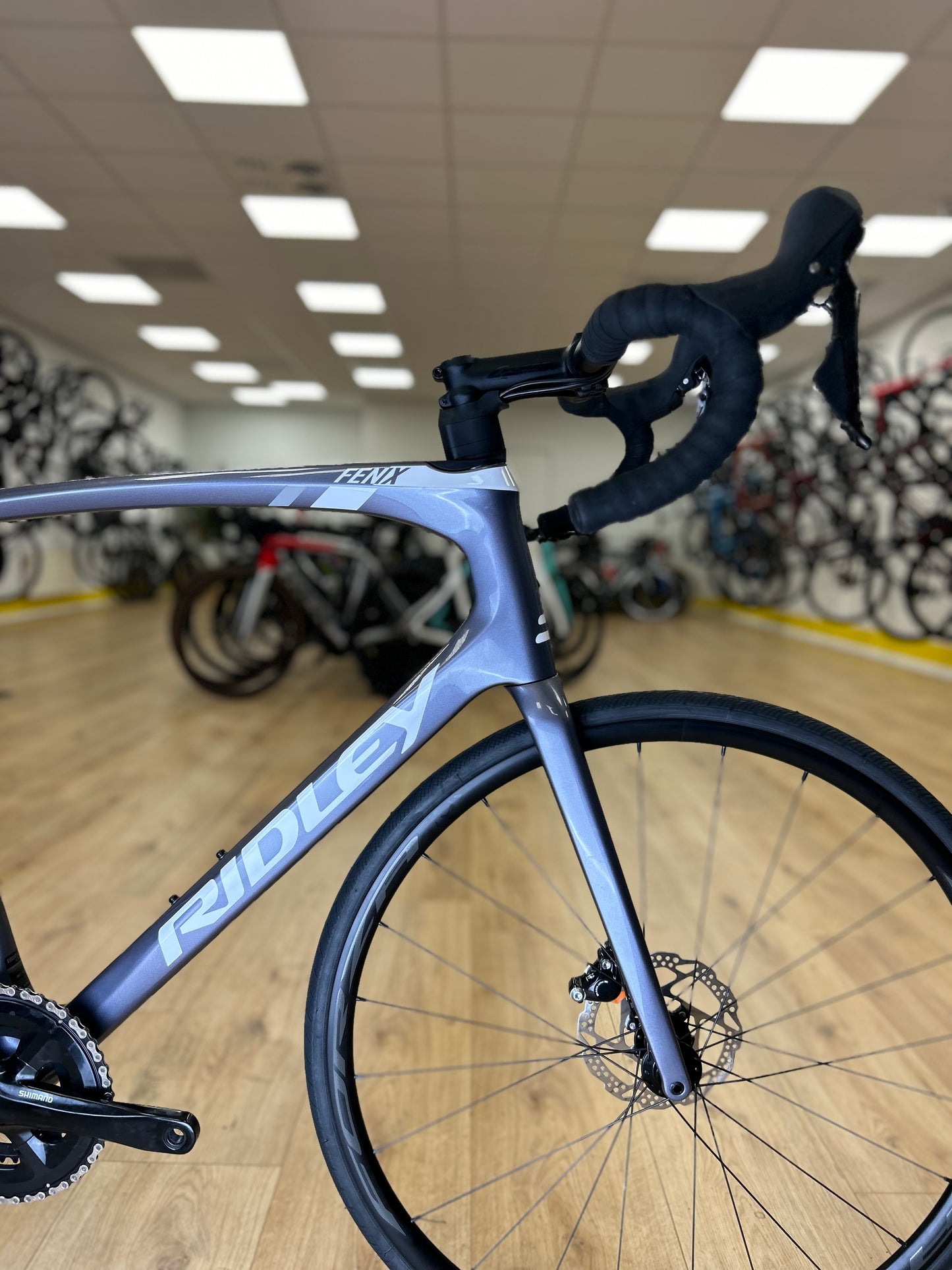 Showroom Model Ridley Fenix Carbon Disc Racefiets