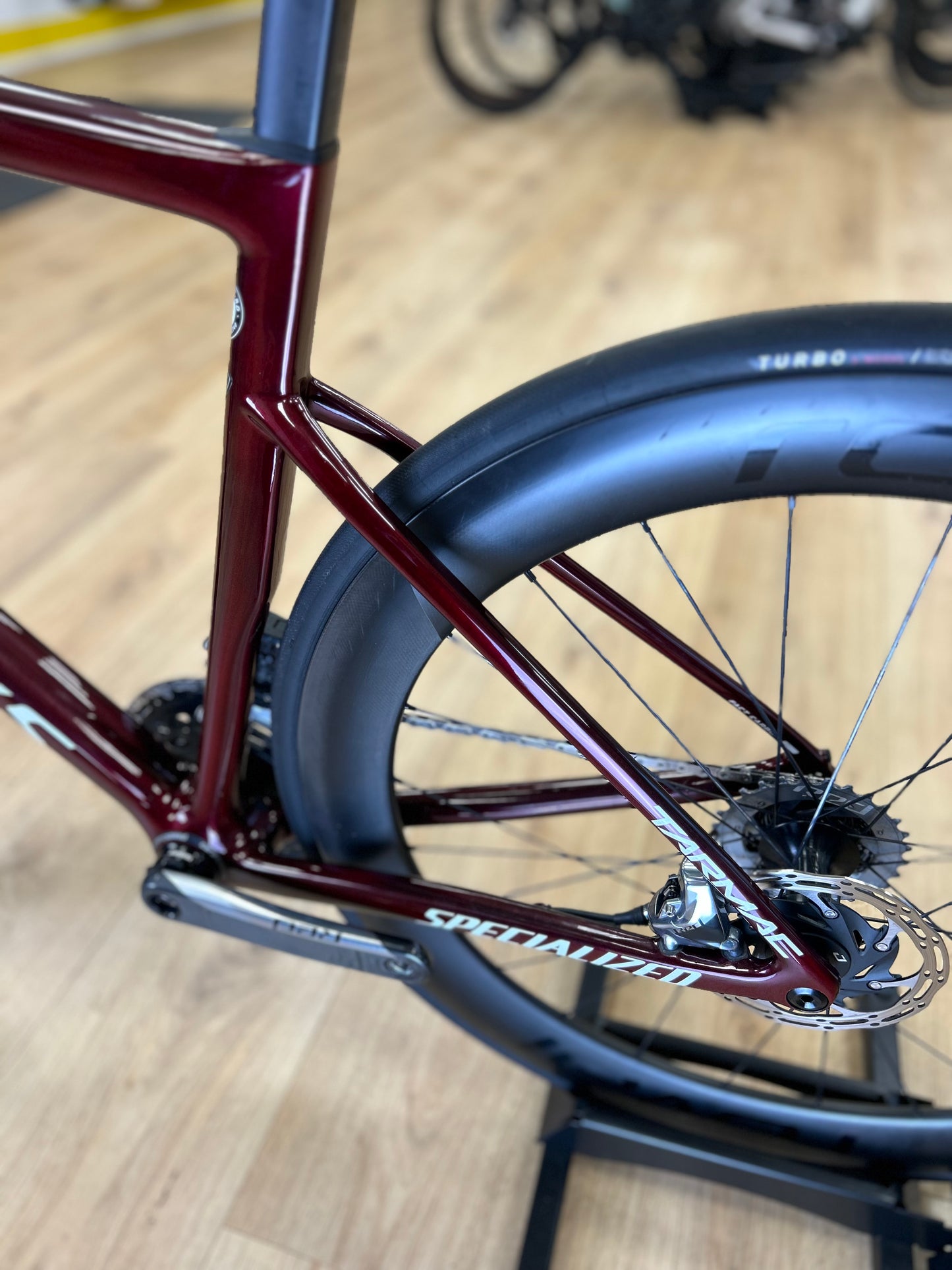 S-works Tarmac Sl6 eTap Red Carbon Disc Racefiets