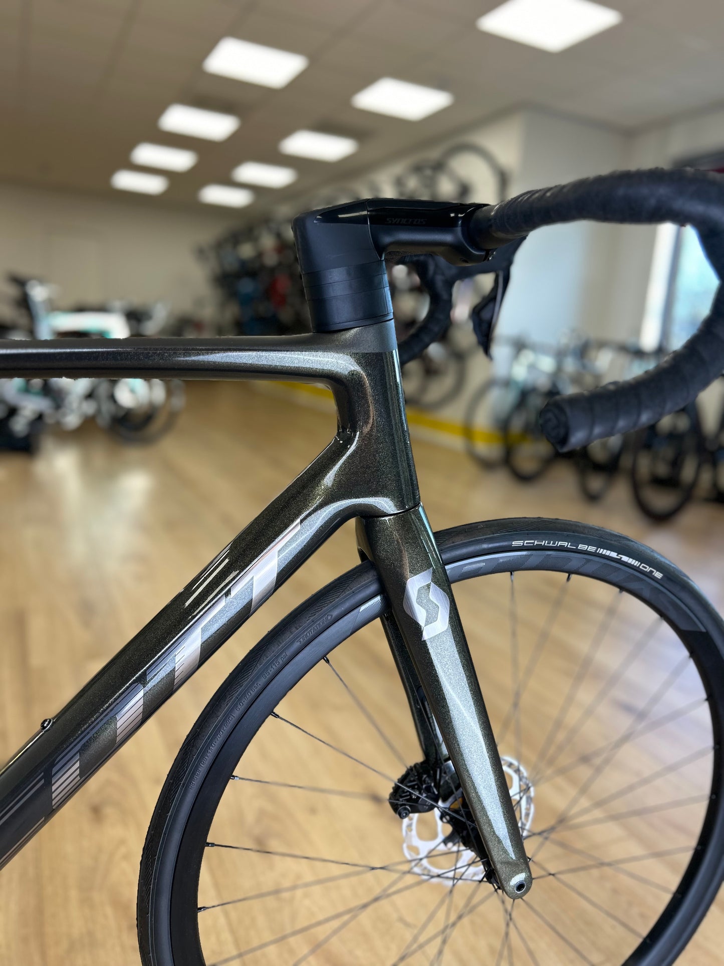 New Scott Addict RC Di2 Carbon Disc Racefiets