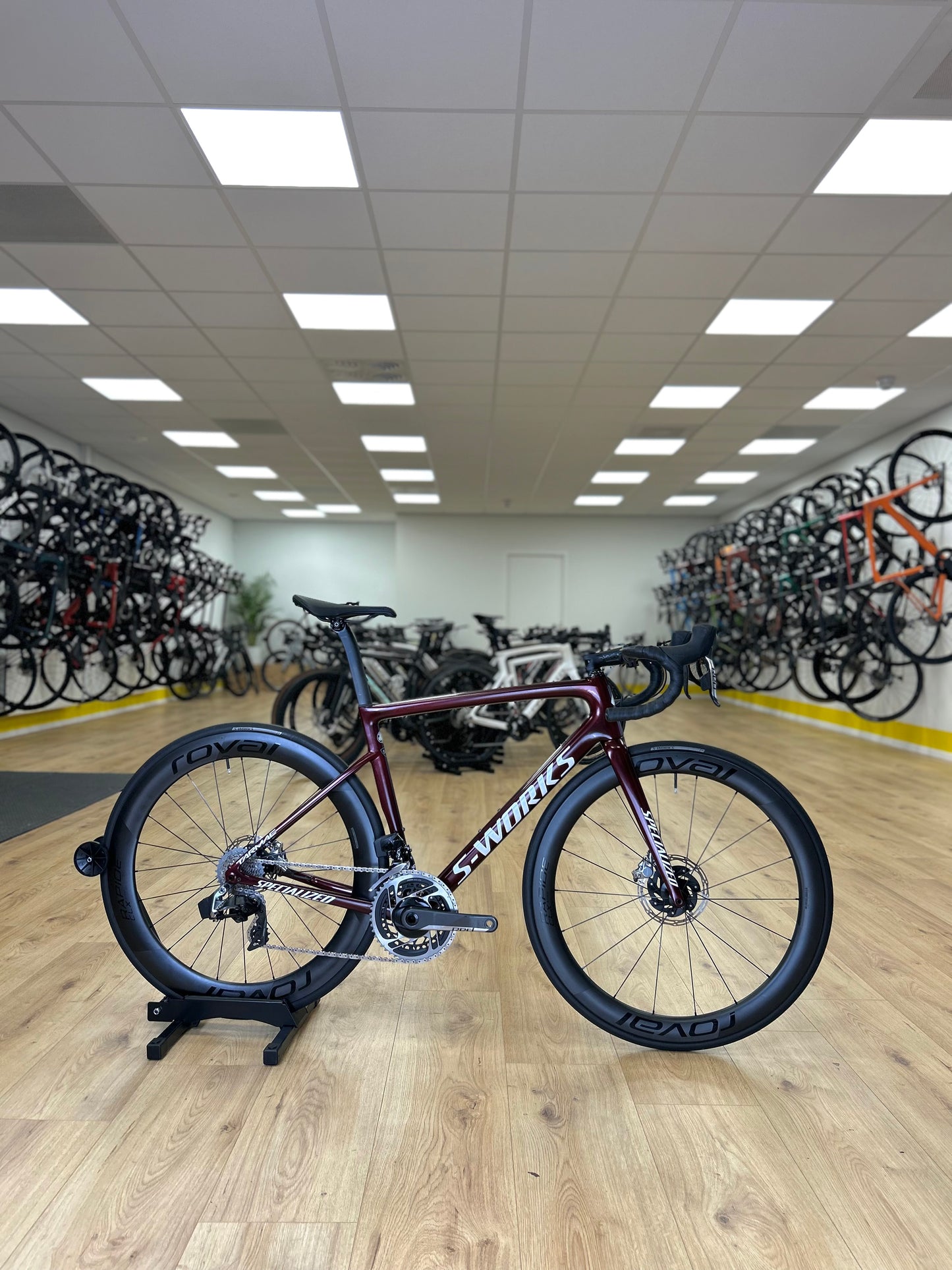 S-works Tarmac Sl6 eTap Red Carbon Disc Racefiets