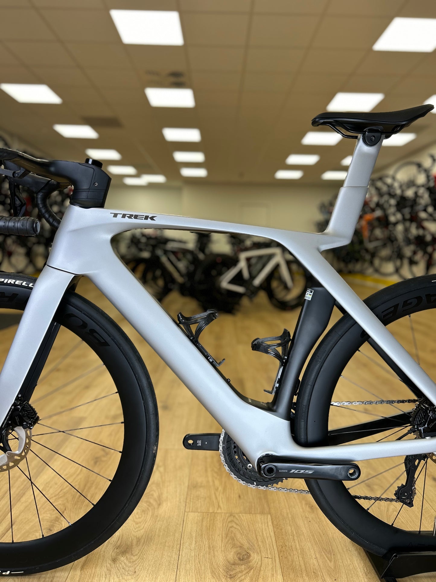 500km Trek Madone SLR 6 Carbon Disc Racefiets