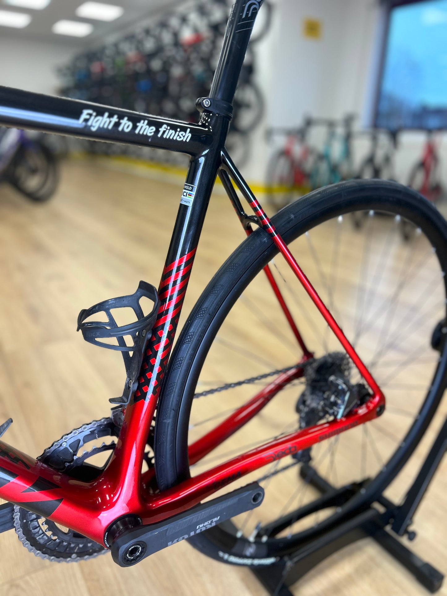 Ridley Helium Di2 Carbon Disc Racefiets