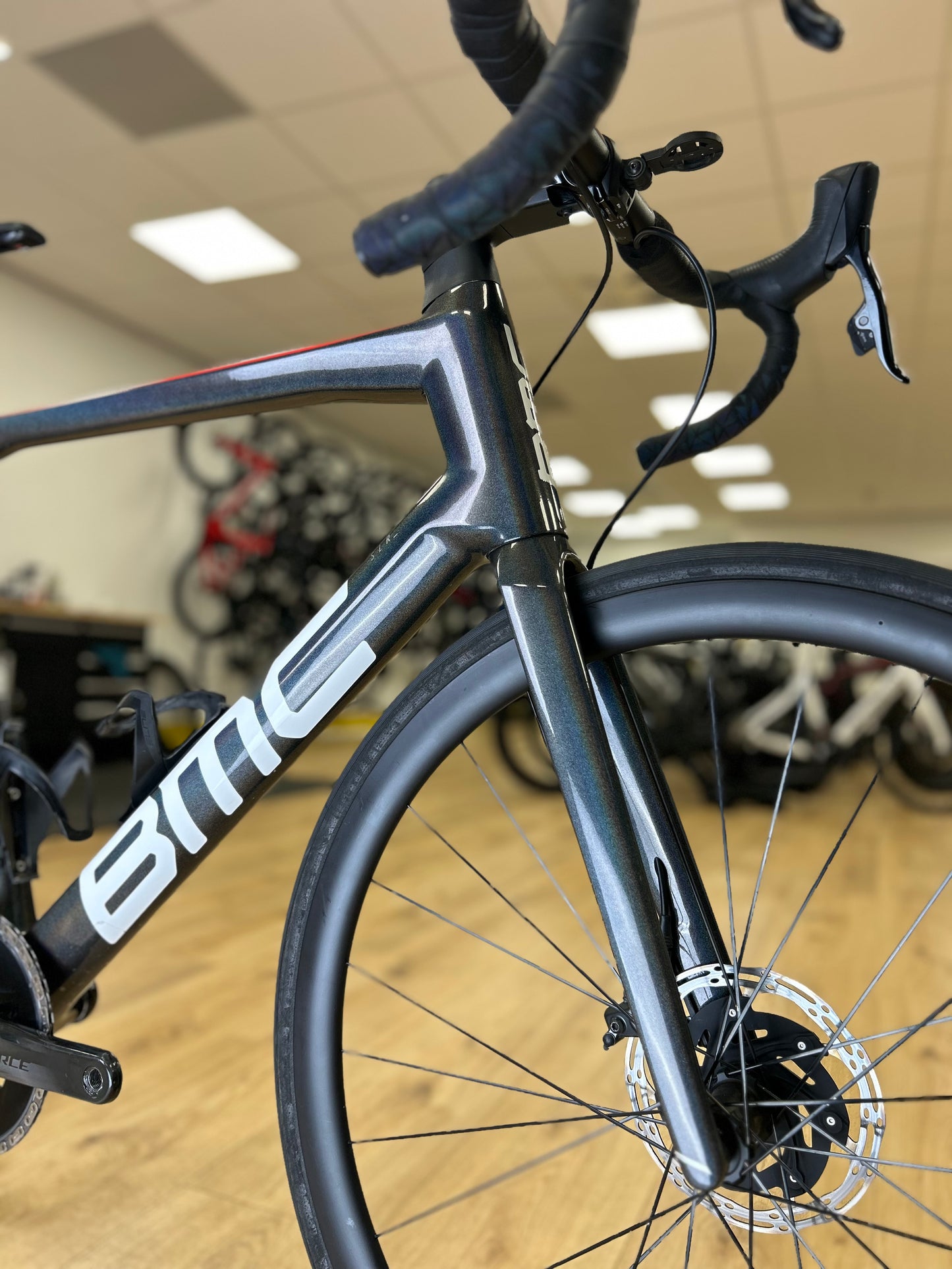 BMC TeamMachine SLR One AXS Carbon Disc Racefiets