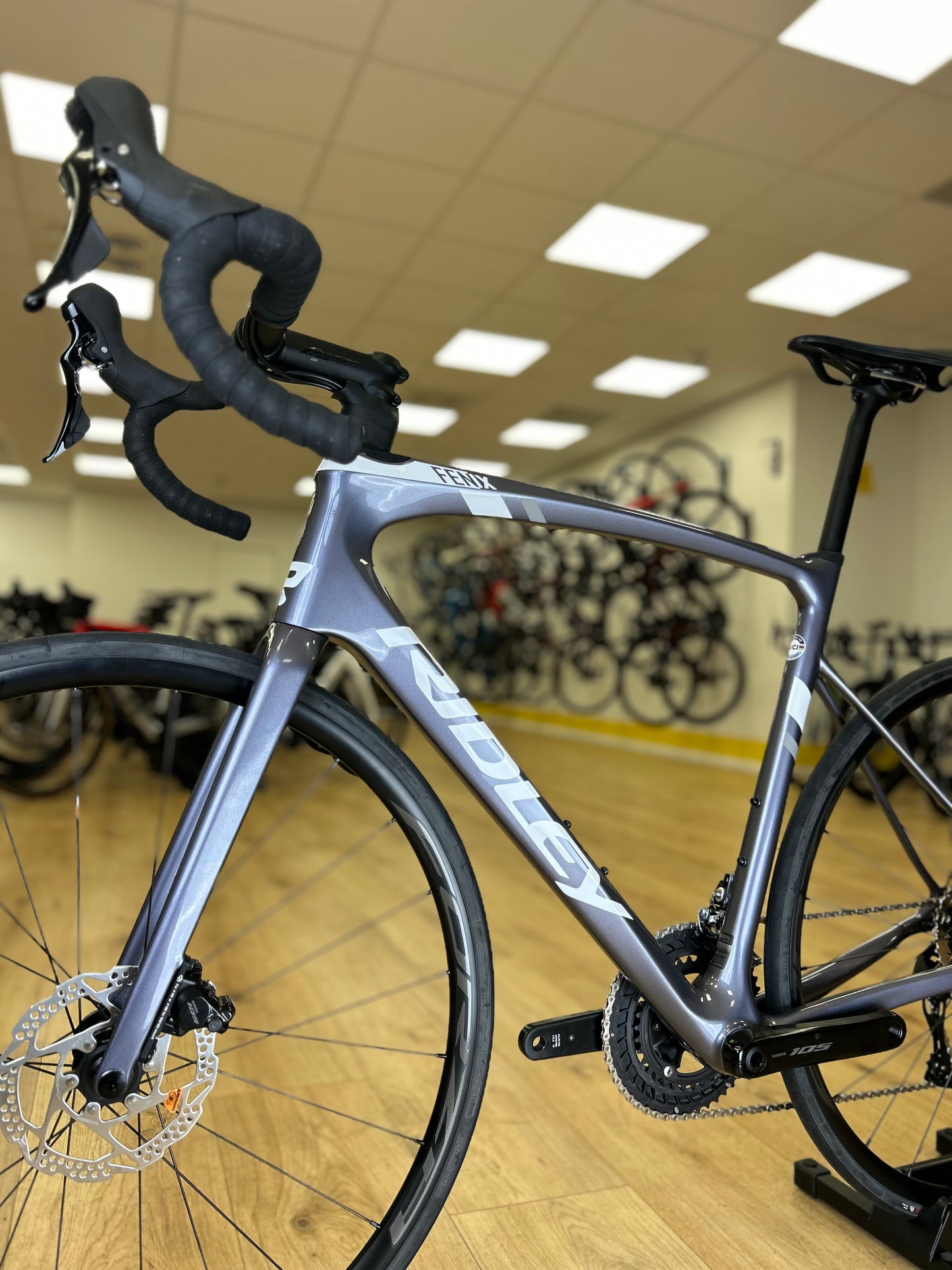 Showroom Model Ridley Fenix Carbon Disc Racefiets