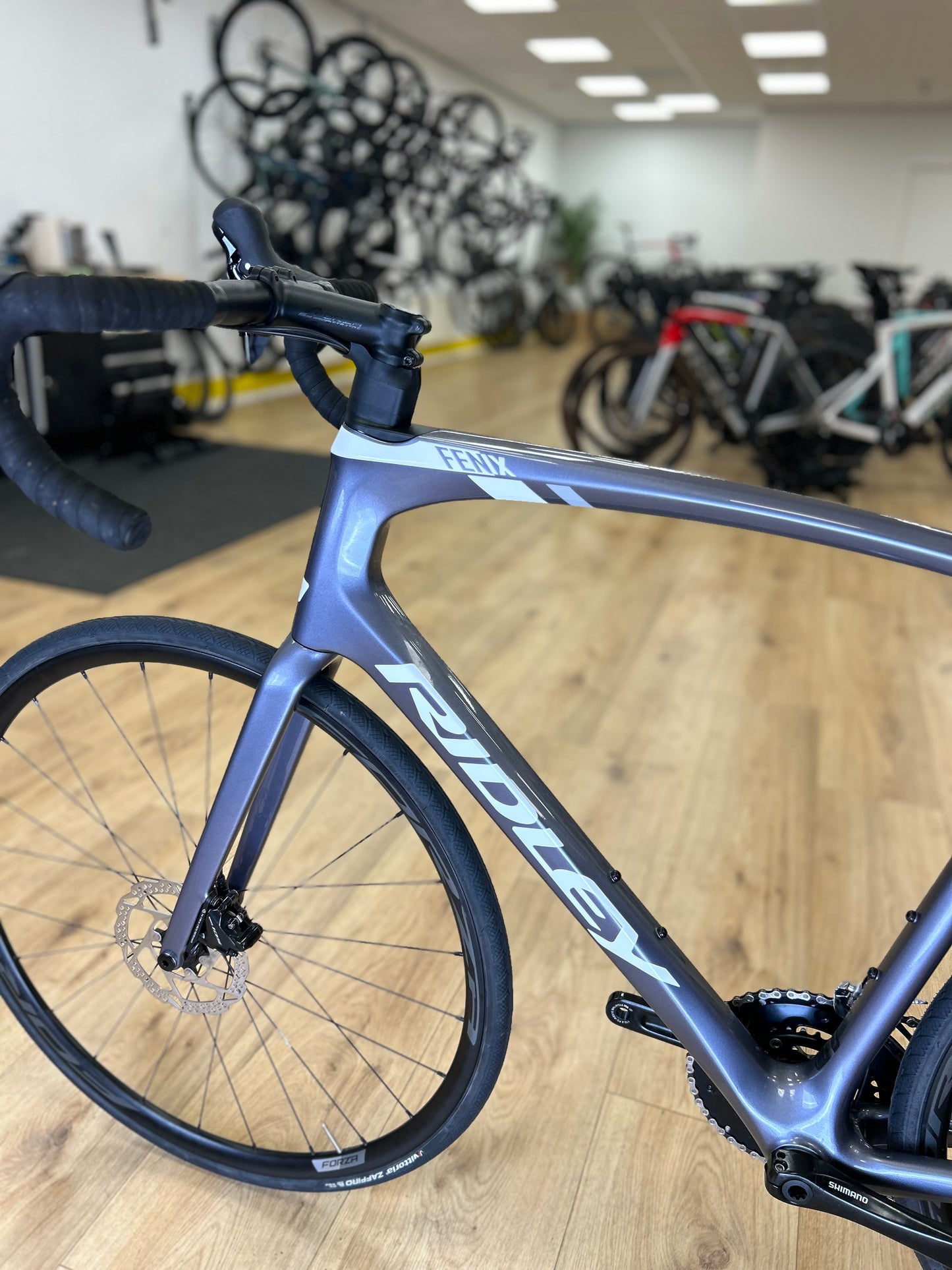 Showroom Model Ridley Fenix Carbon Disc Racefiets
