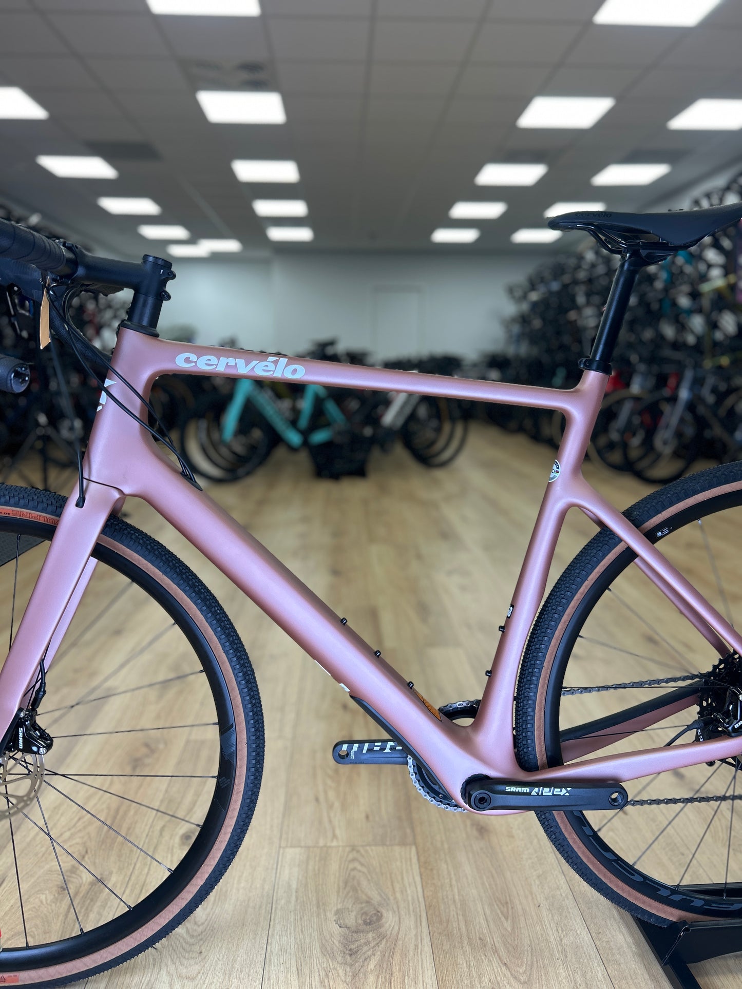 0km Showroom Model Cervelo Aspero Gravel Fiets