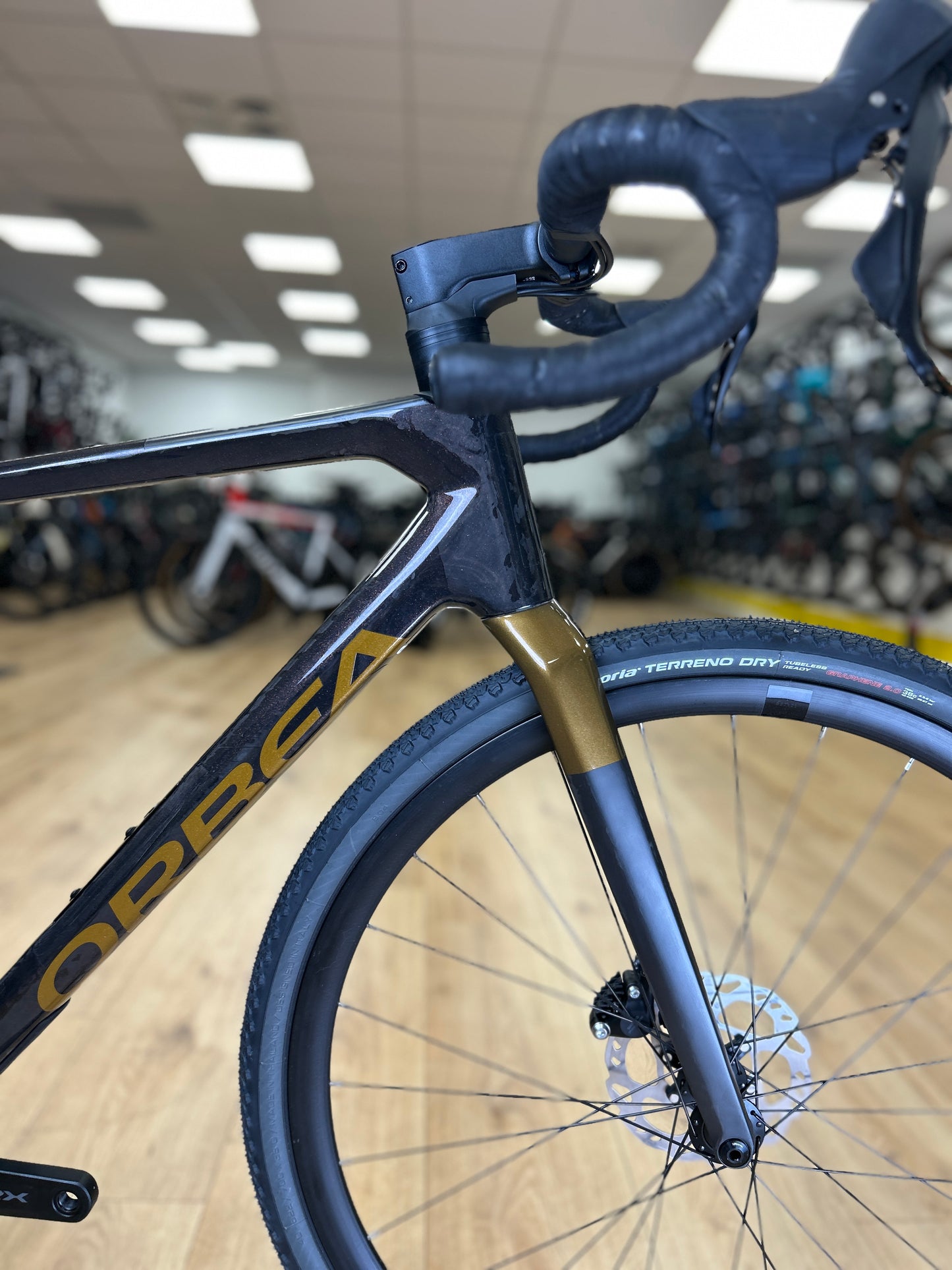 0km Showroom Model Orbea Terra Gravel Fiets