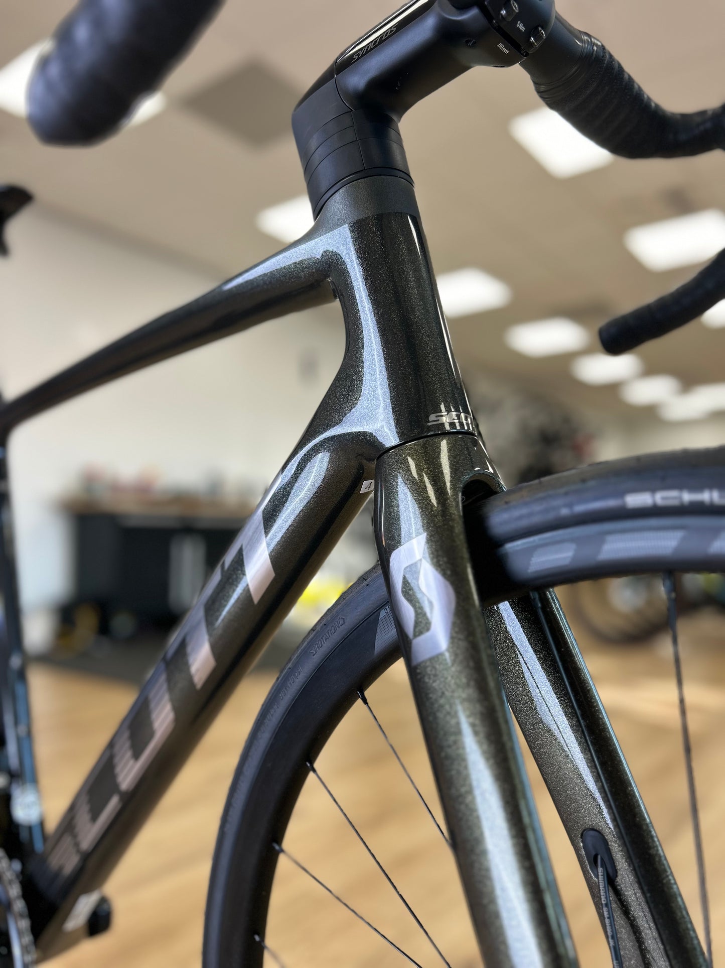 New Scott Addict RC Di2 Carbon Disc Racefiets
