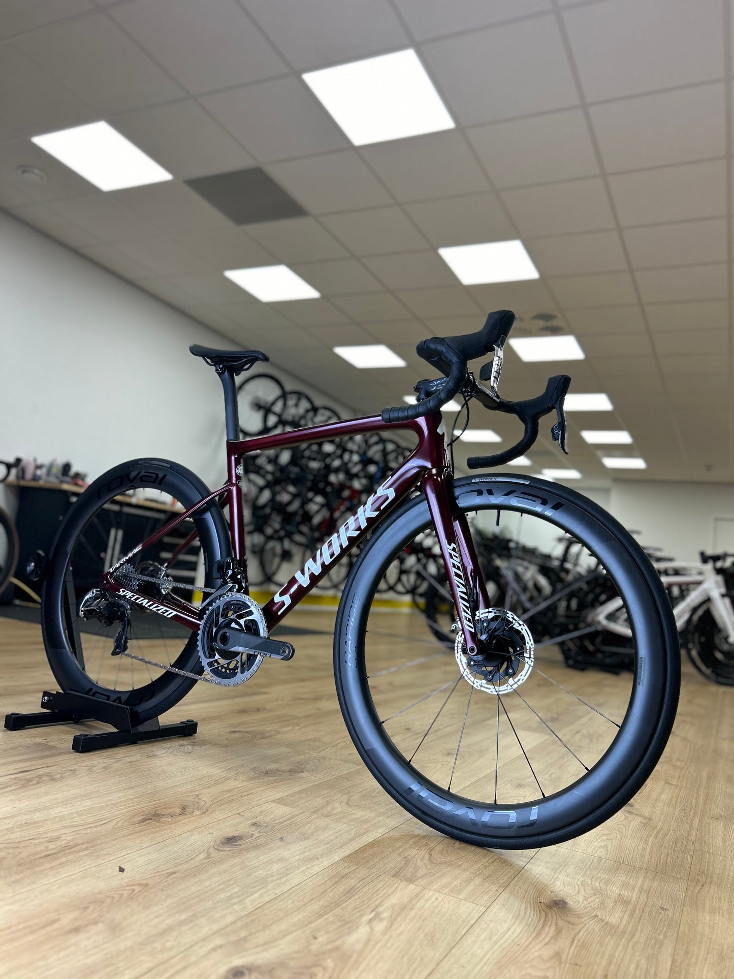 S-works Tarmac Sl6 eTap Red Carbon Disc Racefiets