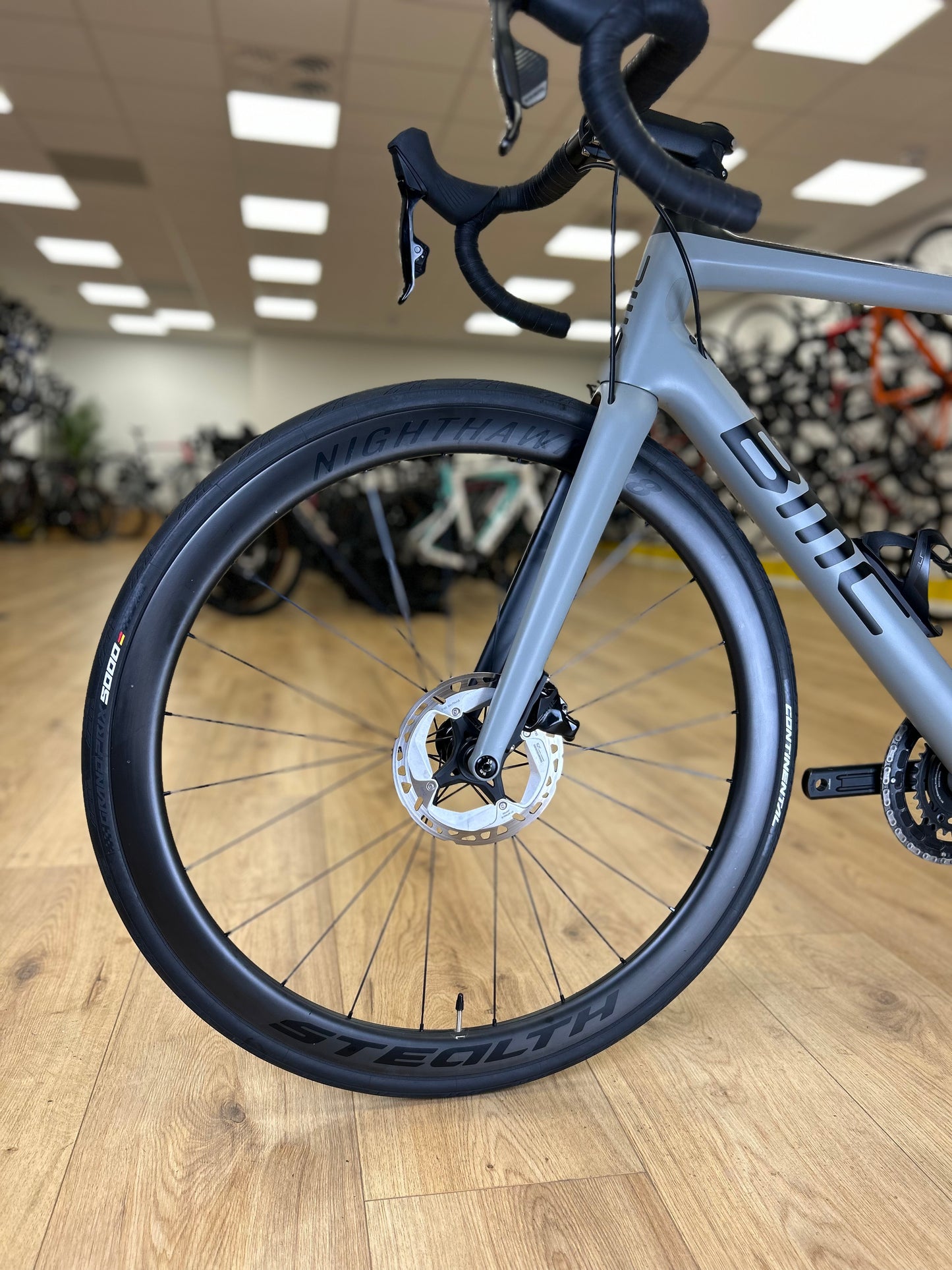 2000KM BMC TeamMachine AXS PM Carbon Disc Race Bike
