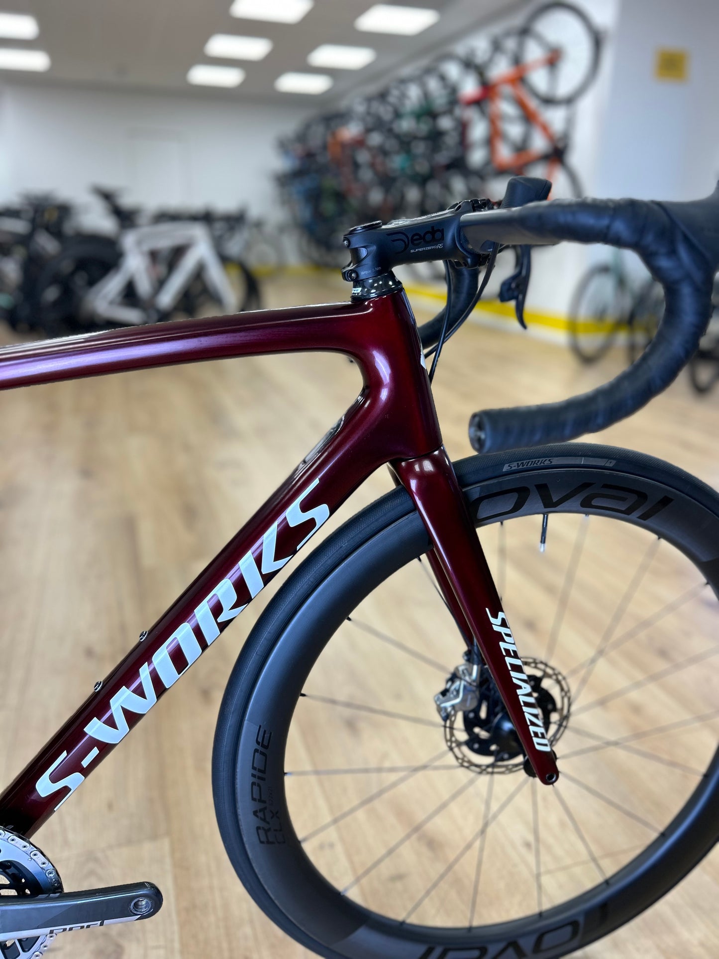 S-works Tarmac Sl6 eTap Red Carbon Disc Racefiets