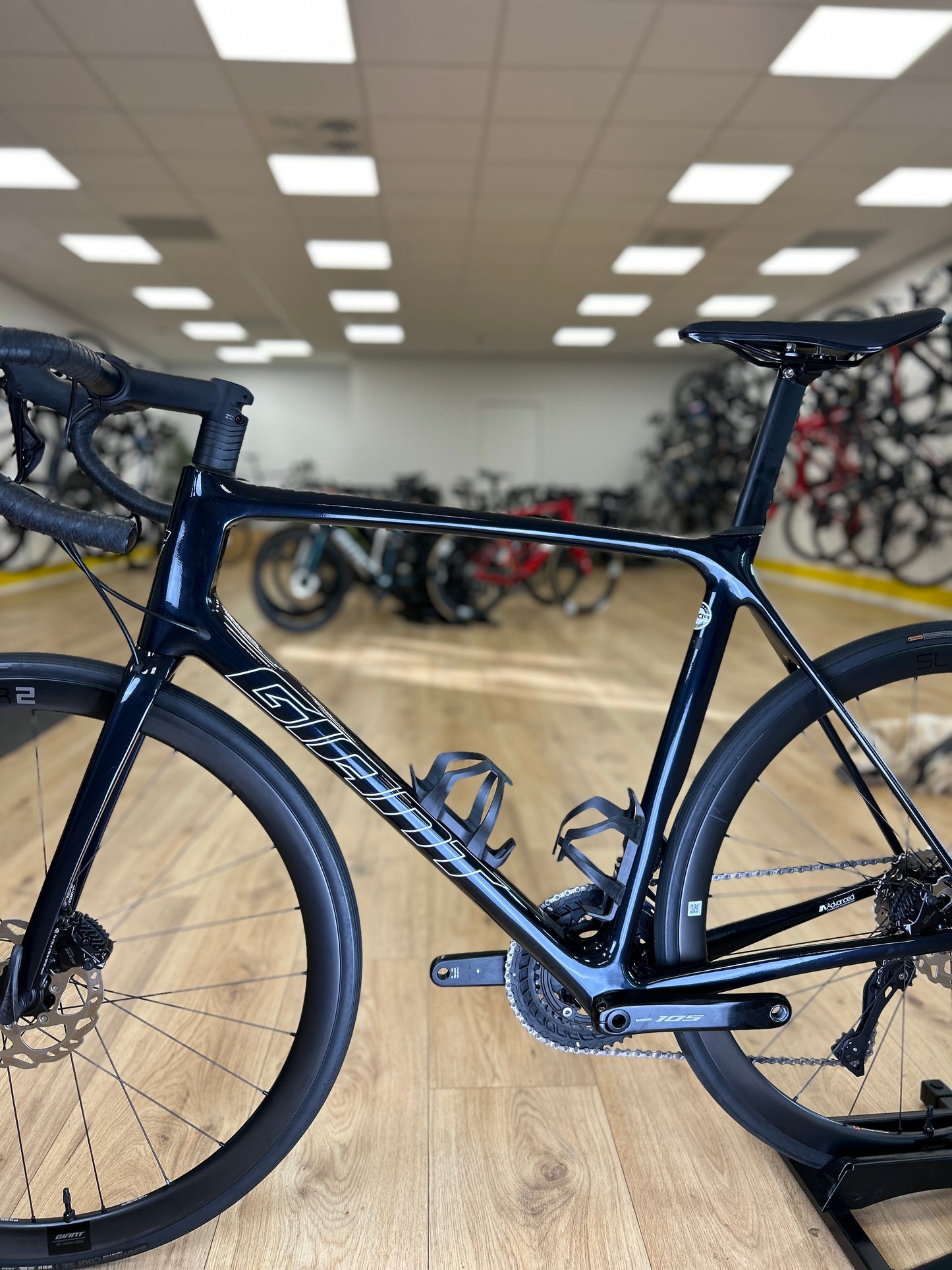 250km Giant TCR Advanced 1+ Di2 Carbon Racefiets
