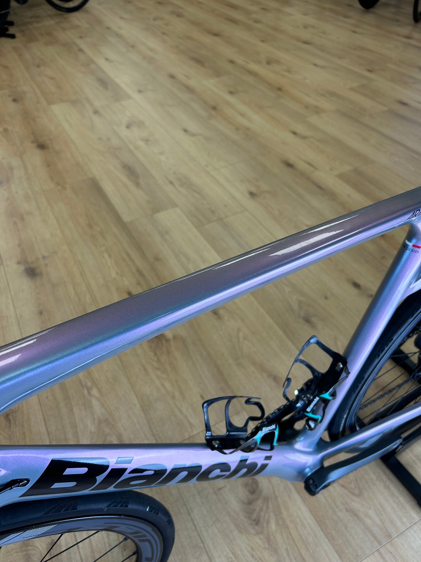 2500km Bianchi Aria Ultegra Carbon Disc Racefiets