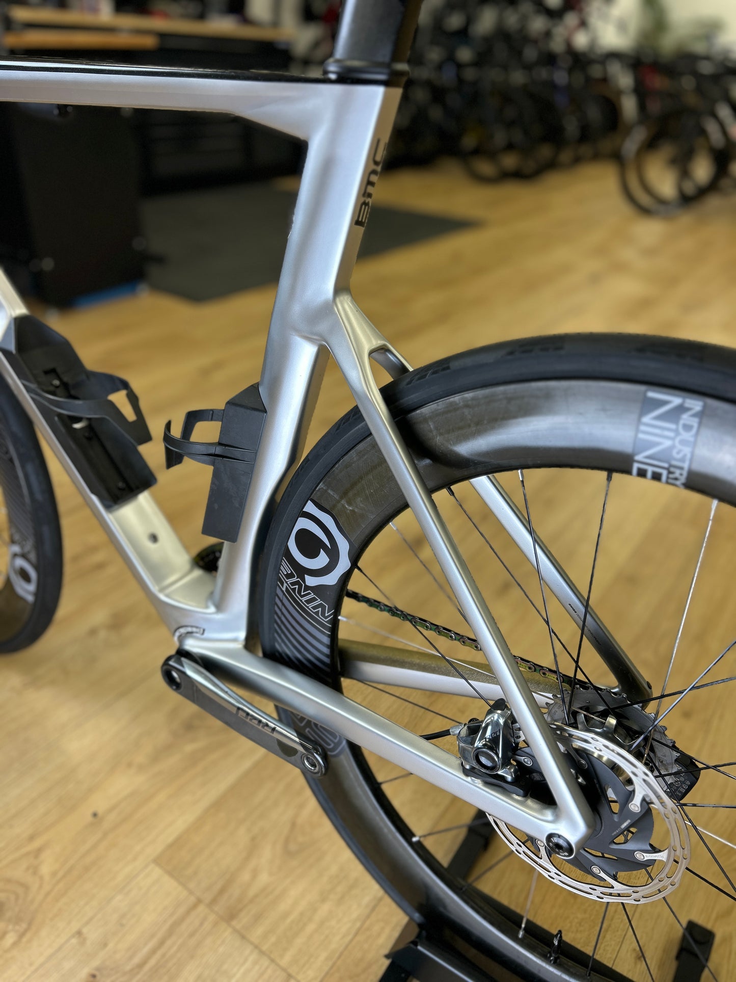 BMC TR01 TimeMachine Red eTap Carbon Road Bike
