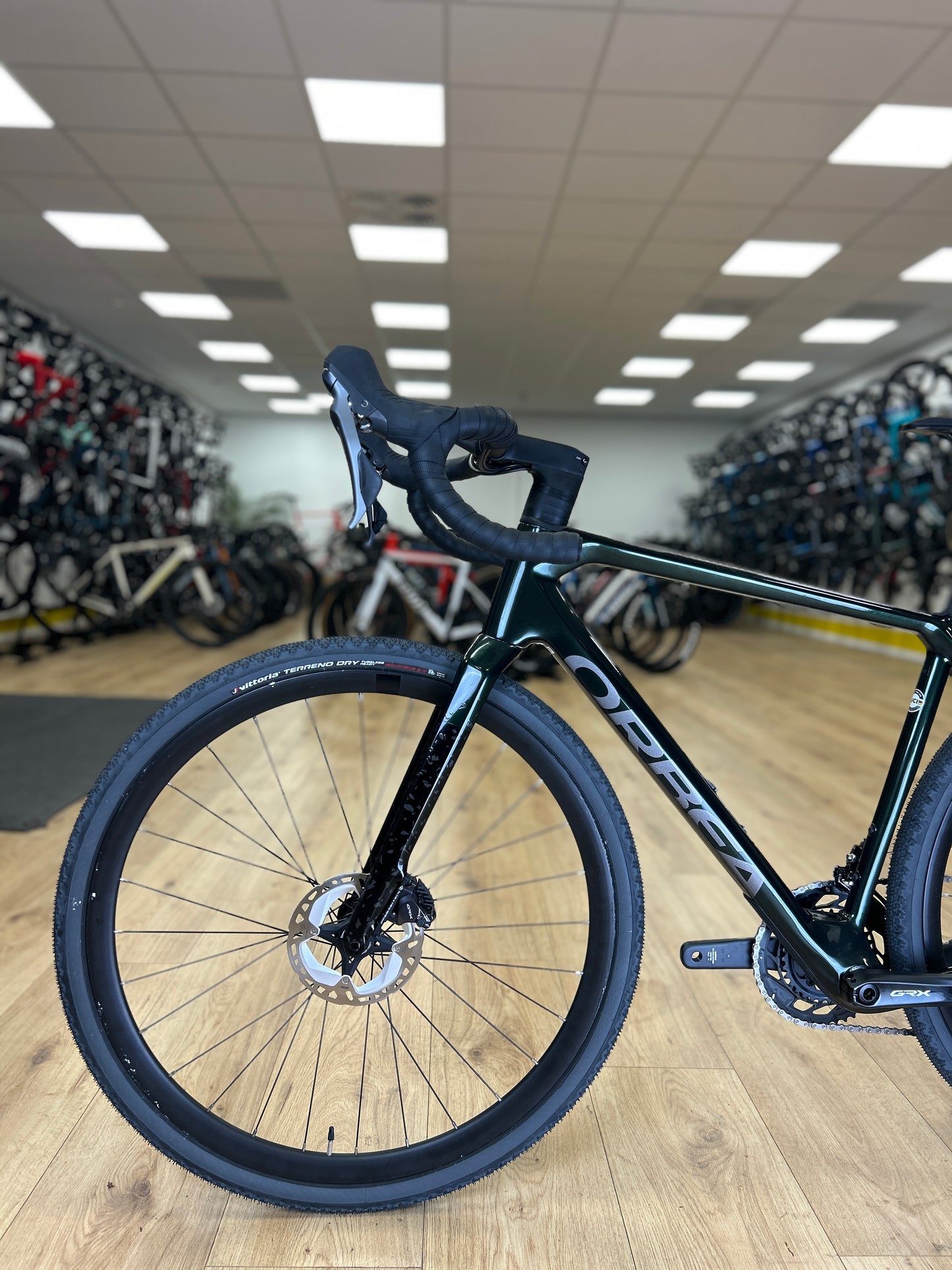 0km Showroom Model Orbea Terra Gravel Fiets
