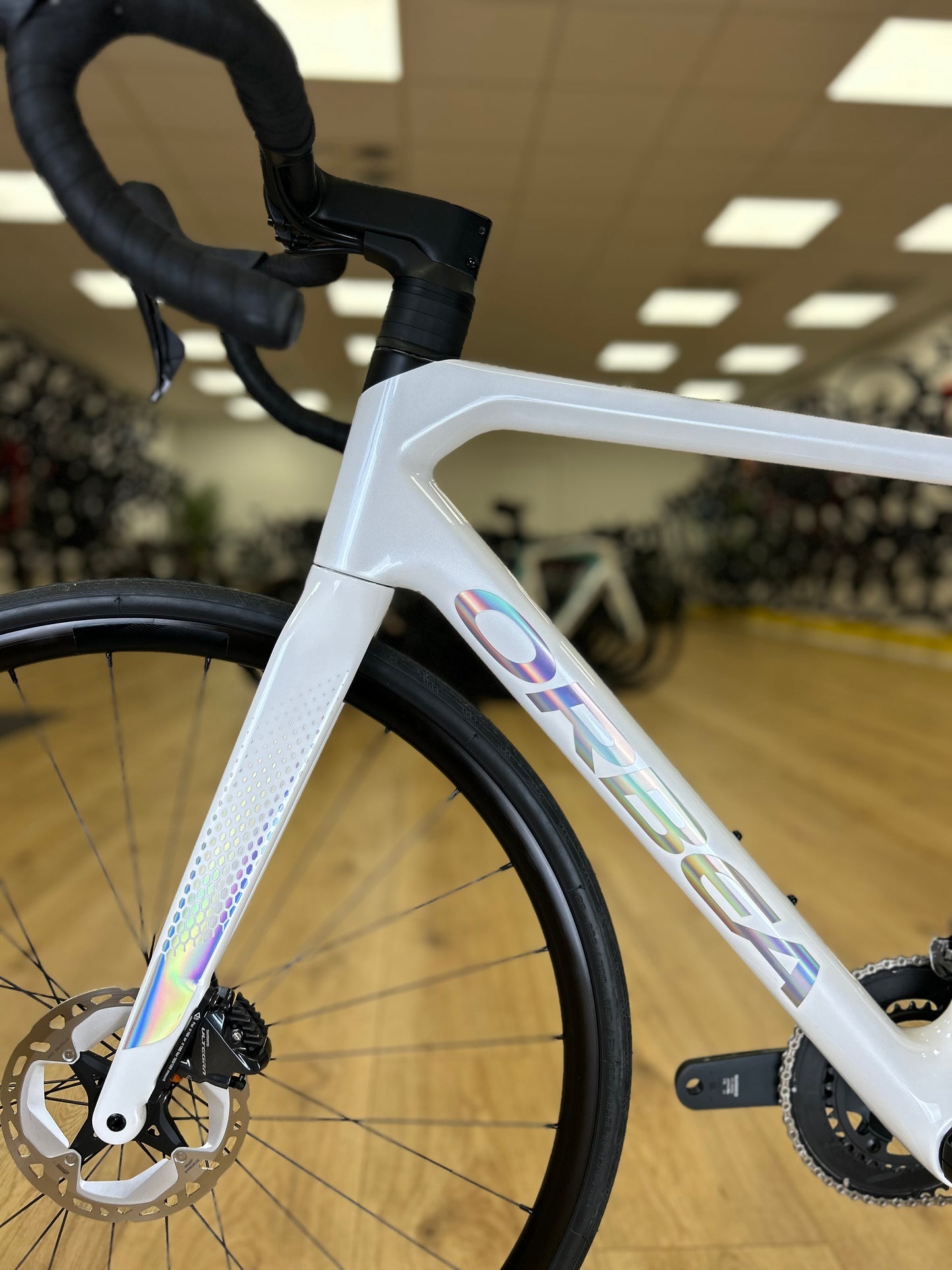 SHOWROOM MODEL Orbea Orca M20 Carbon Disc Racefiets