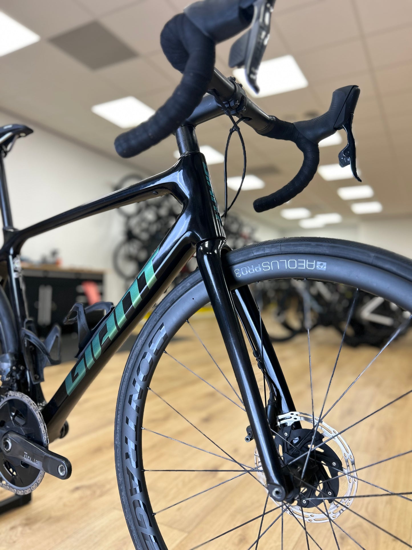 Giant TCR AXS PM Carbon Disc Racefiets