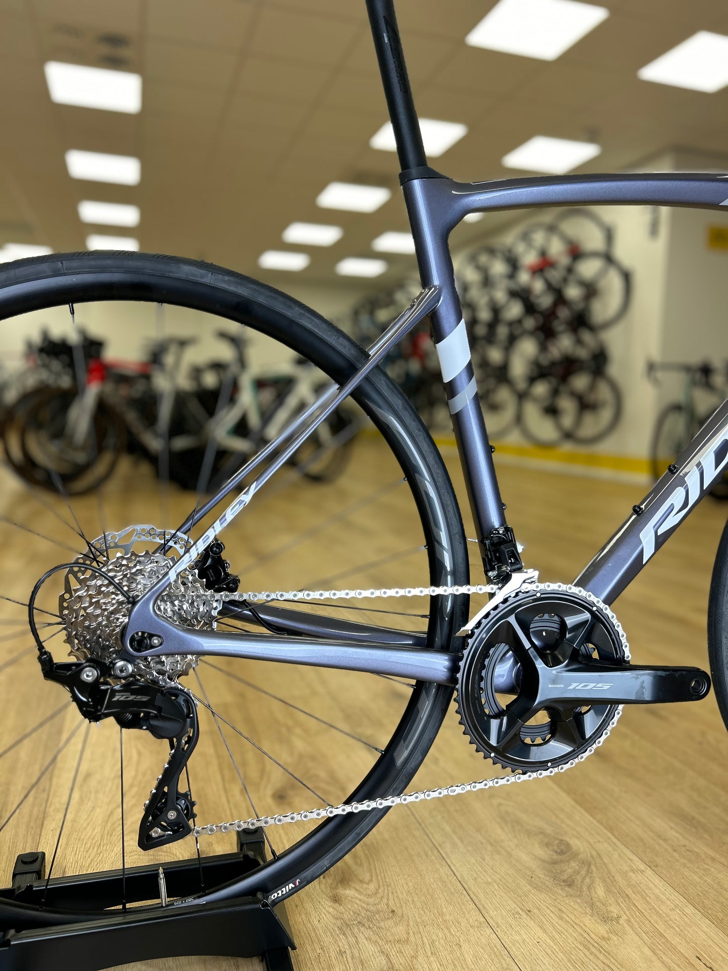 Showroom Model Ridley Fenix Carbon Disc Racefiets