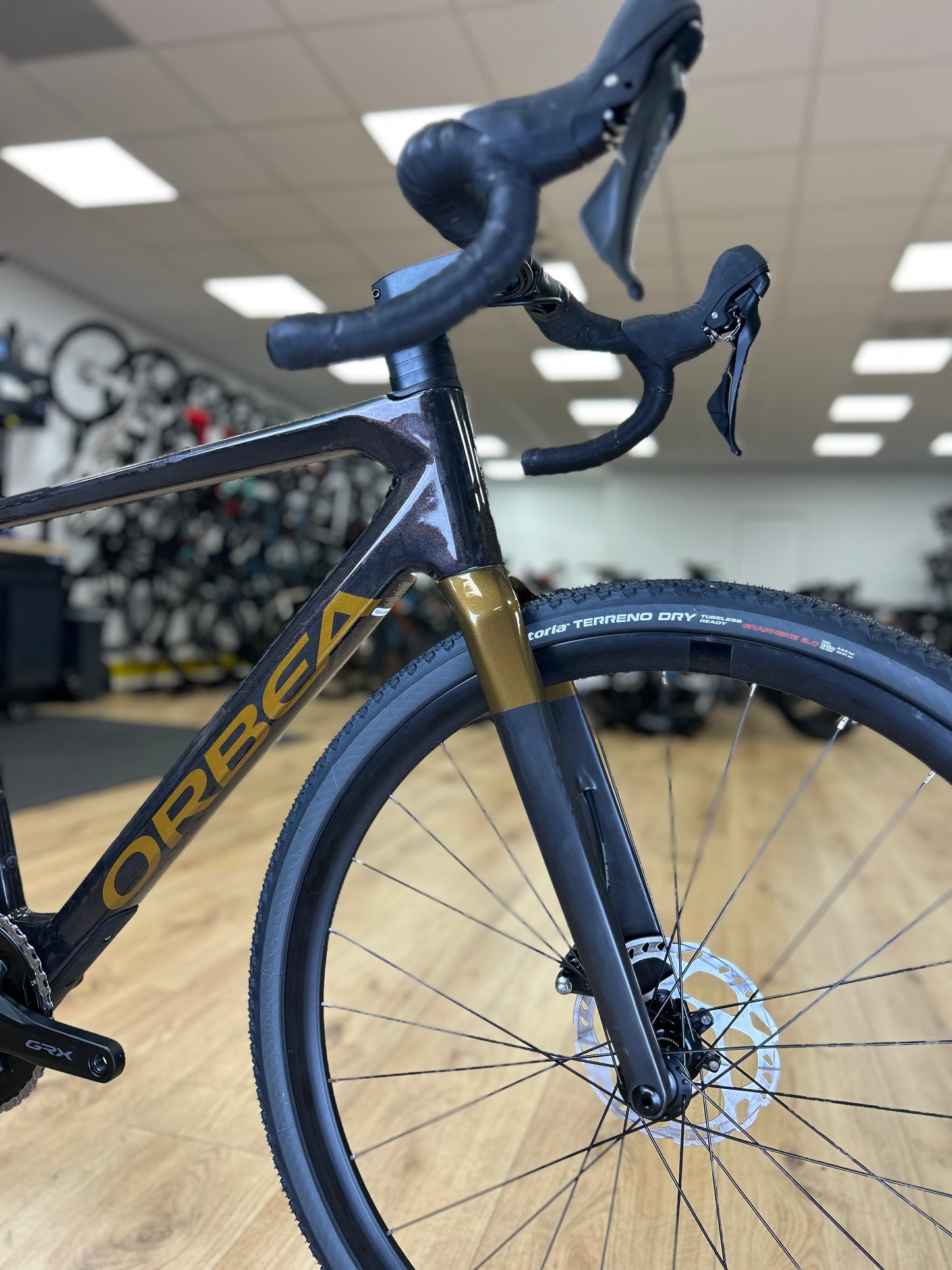 0km Showroom Model Orbea Terra Gravel Fiets