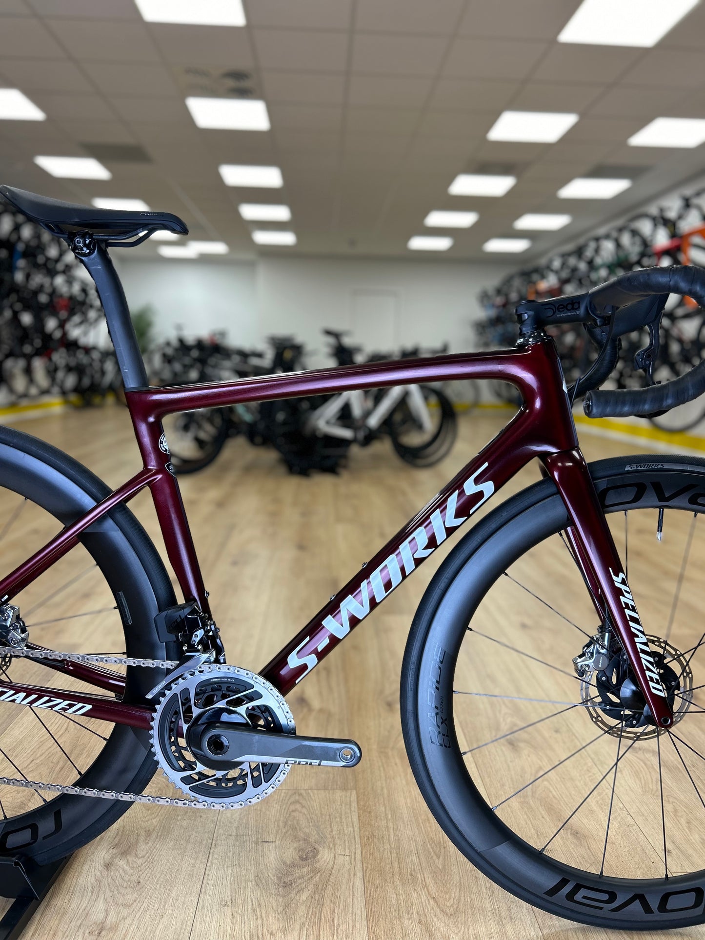 S-works Tarmac Sl6 eTap Red Carbon Disc Racefiets