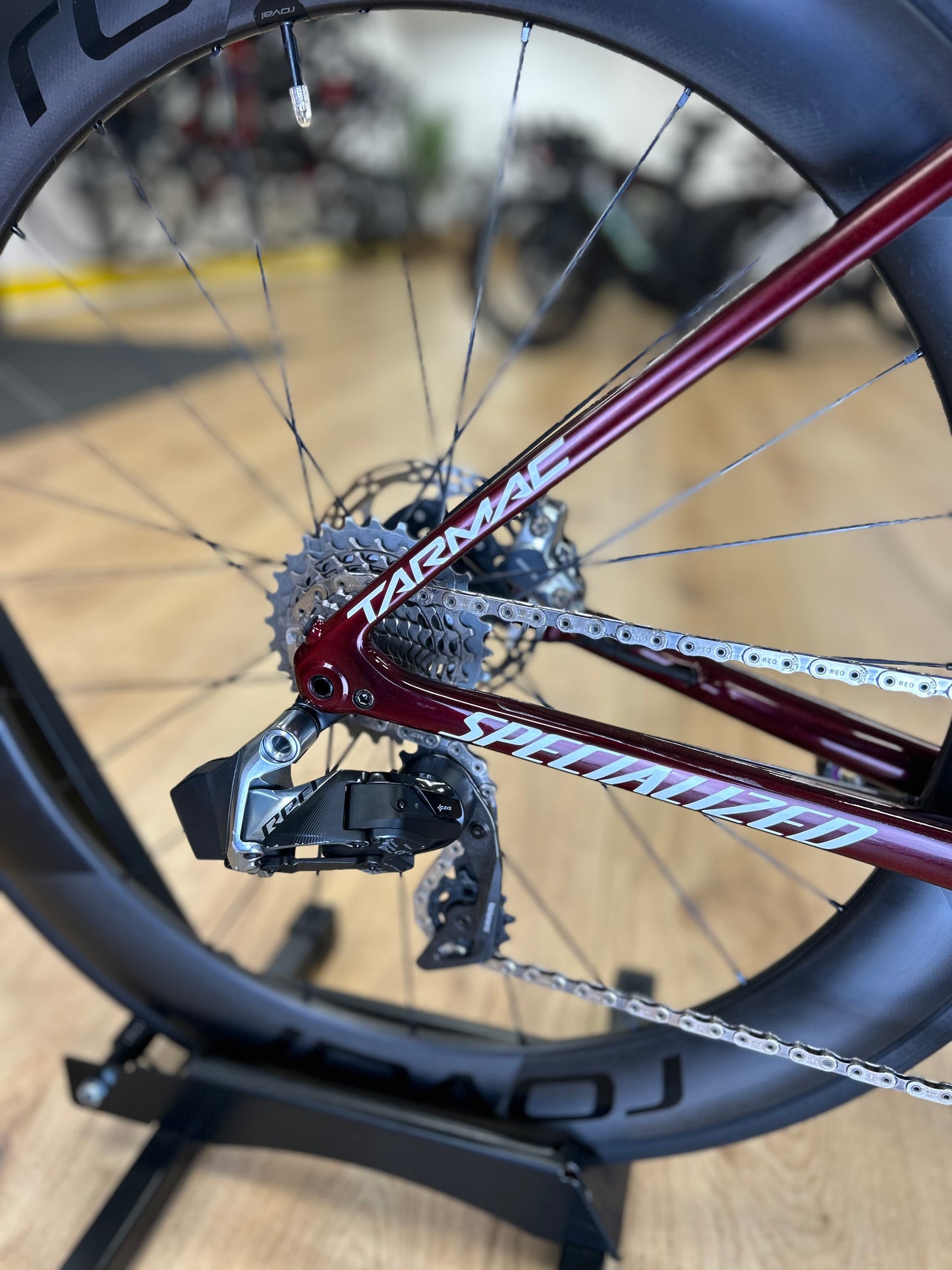 S-works Tarmac Sl6 eTap Red Carbon Disc Racefiets