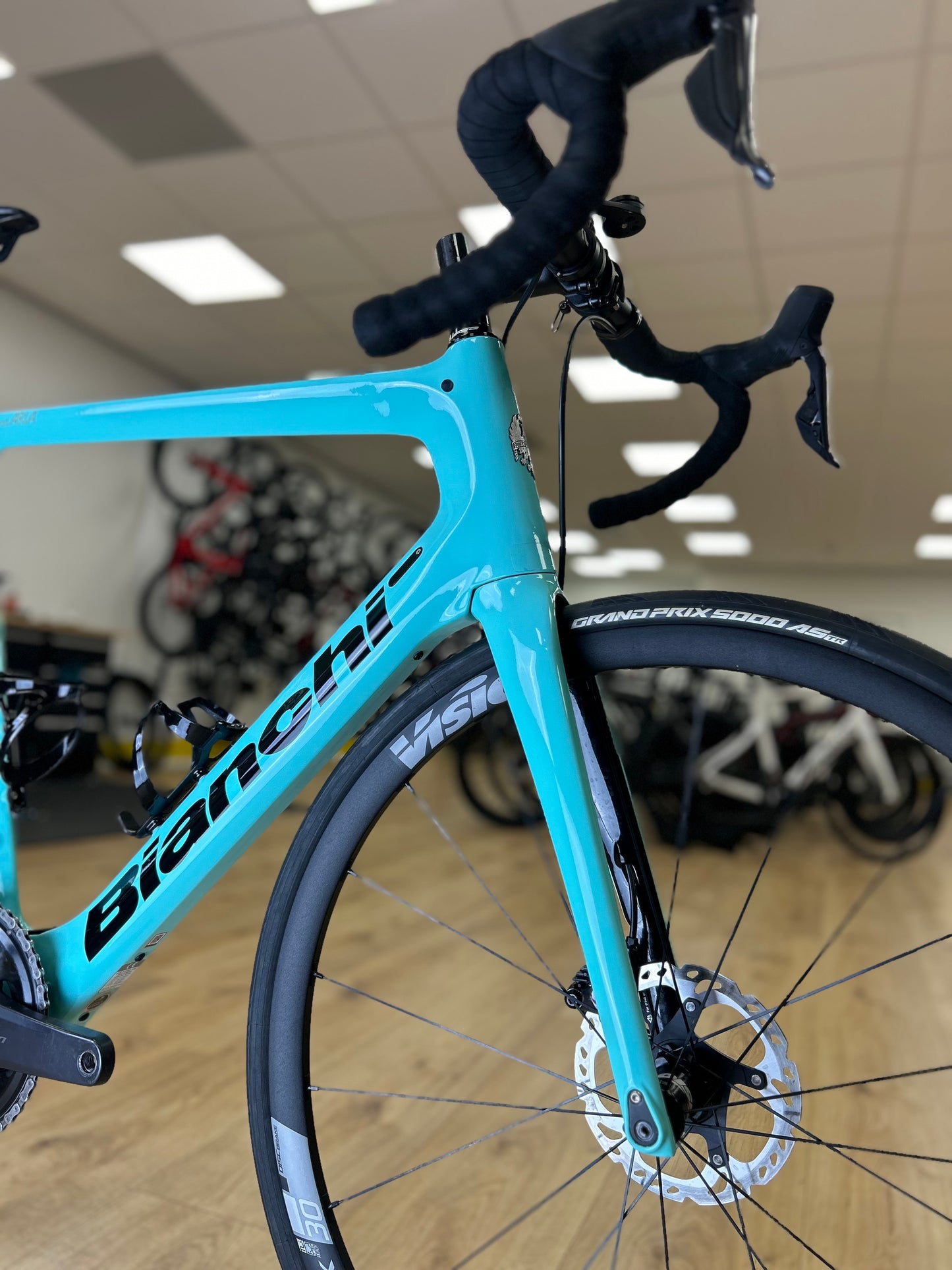 Bianchi Aria E-Bike Di2 Carbon Disc Racefiets