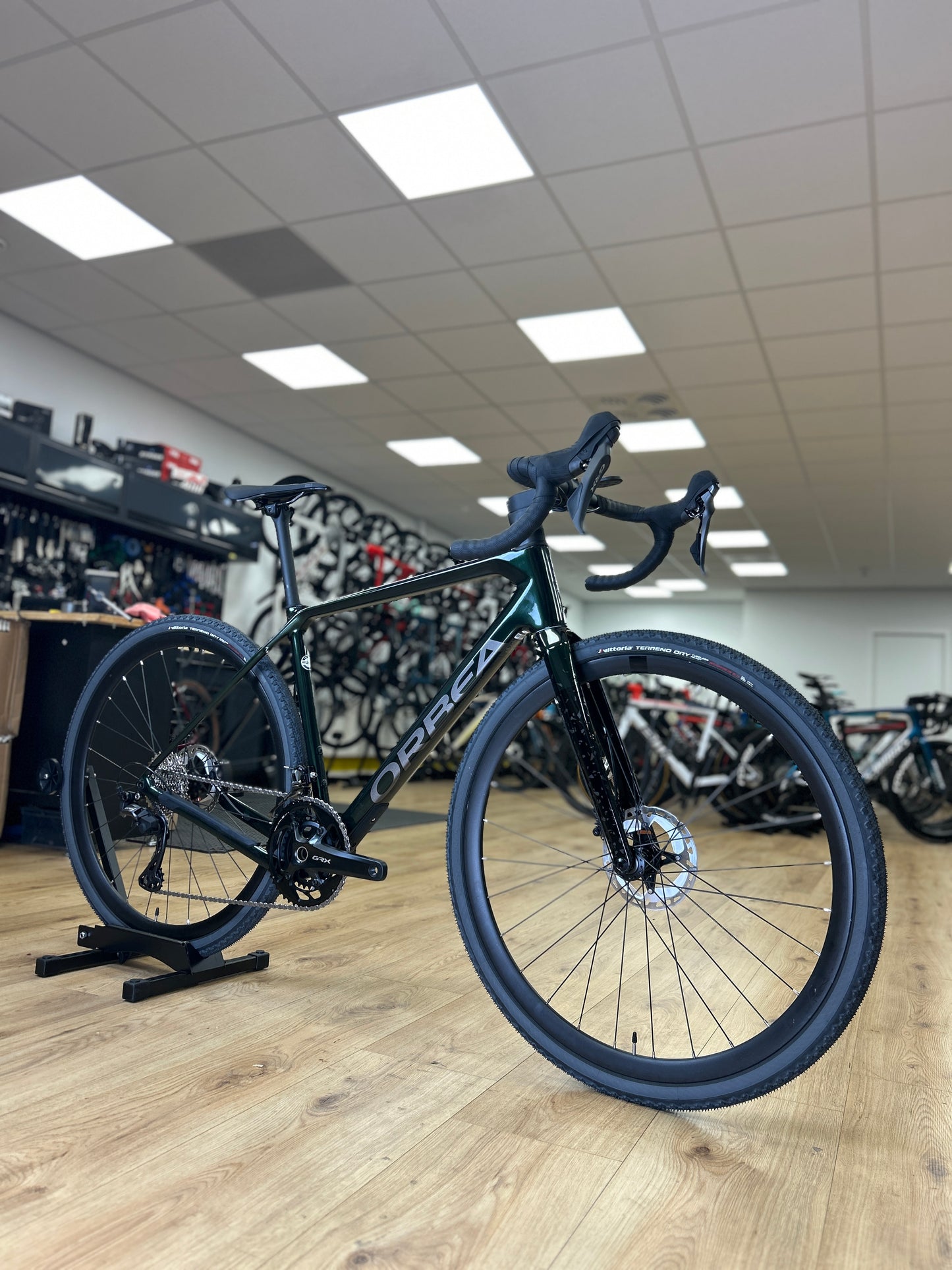 0km Showroom Model Orbea Terra Gravel Fiets
