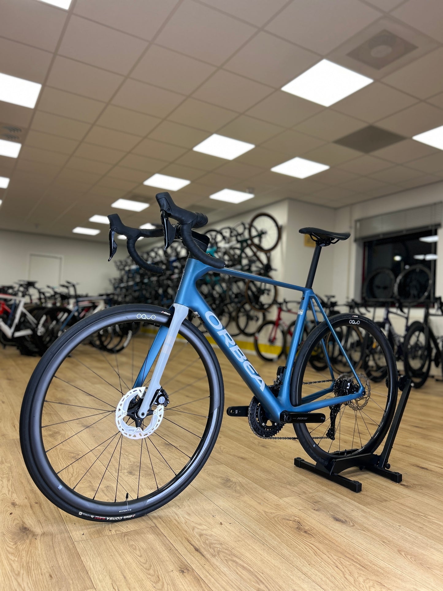 0km Showroom Model Orbea Orca M30i Di2 Carbon Racefiets