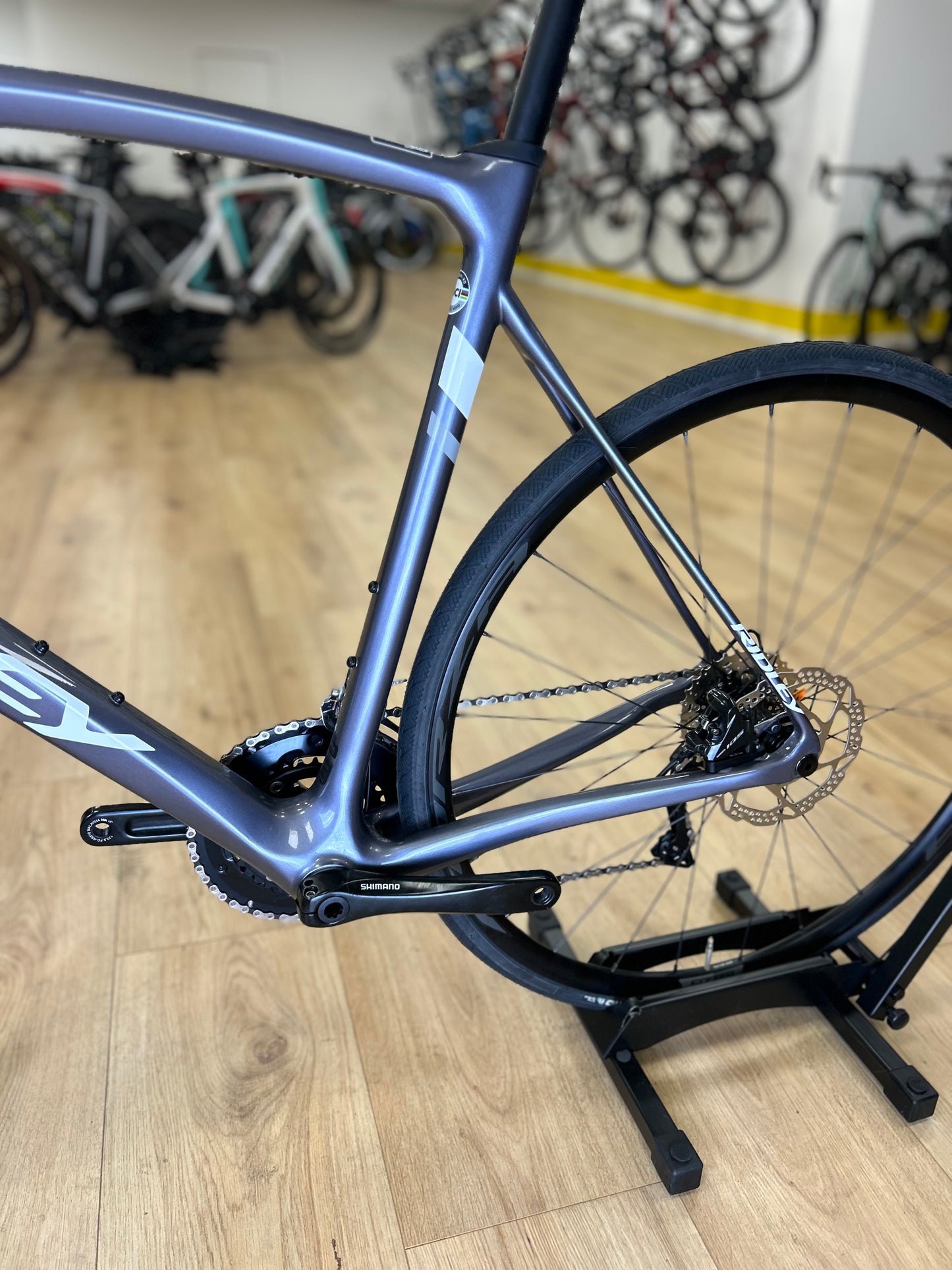 Showroom Model Ridley Fenix Carbon Disc Racefiets