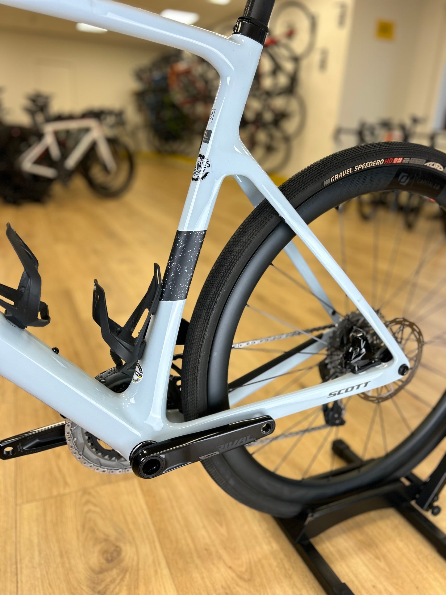 500km Scott Addict Gravel AXS Carbon Disc Gravel