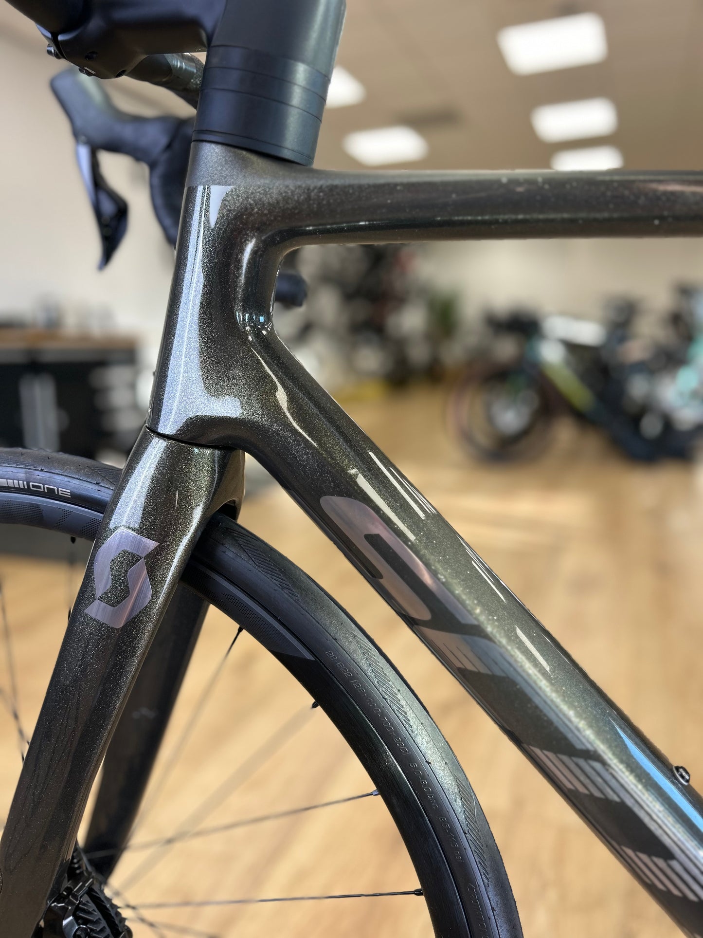 New Scott Addict RC Di2 Carbon Disc Racefiets