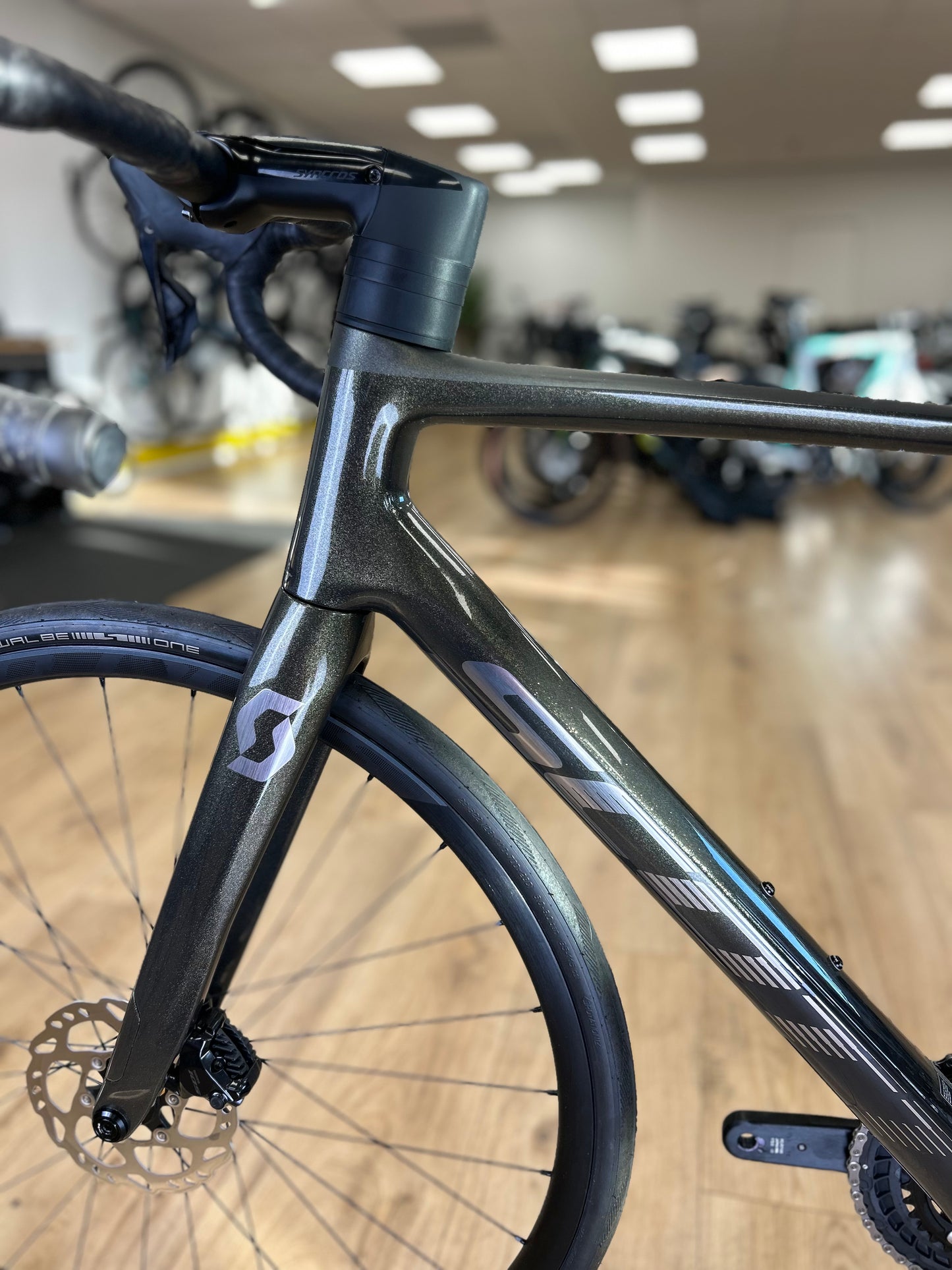 New Scott Addict RC Di2 Carbon Disc Racefiets