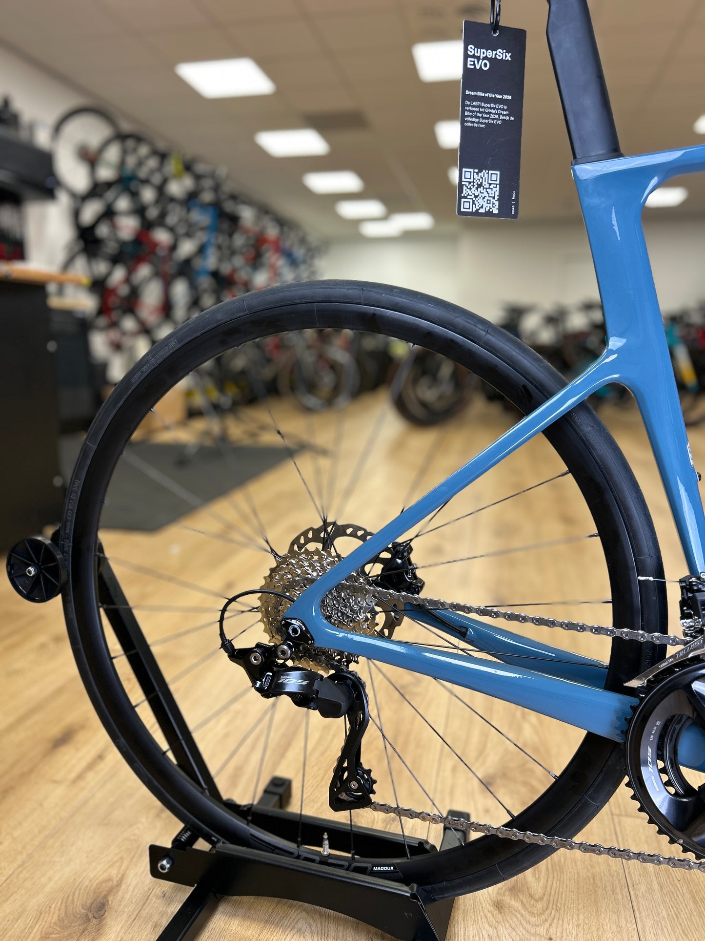 SHOWROOM MODEL Cannondale SuperSix Evo Carbon Racefiets