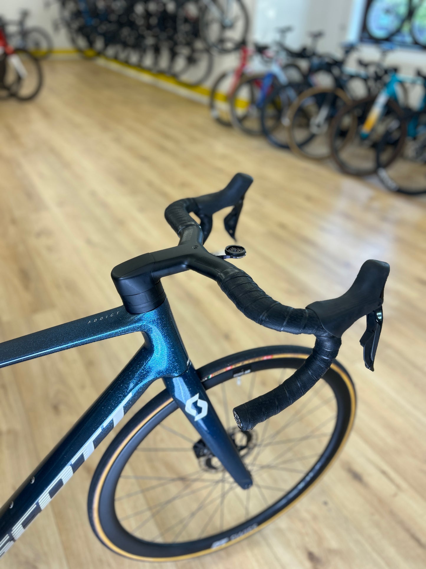 500km Scott Addict RC Pro Di2 Carbon Racefiets
