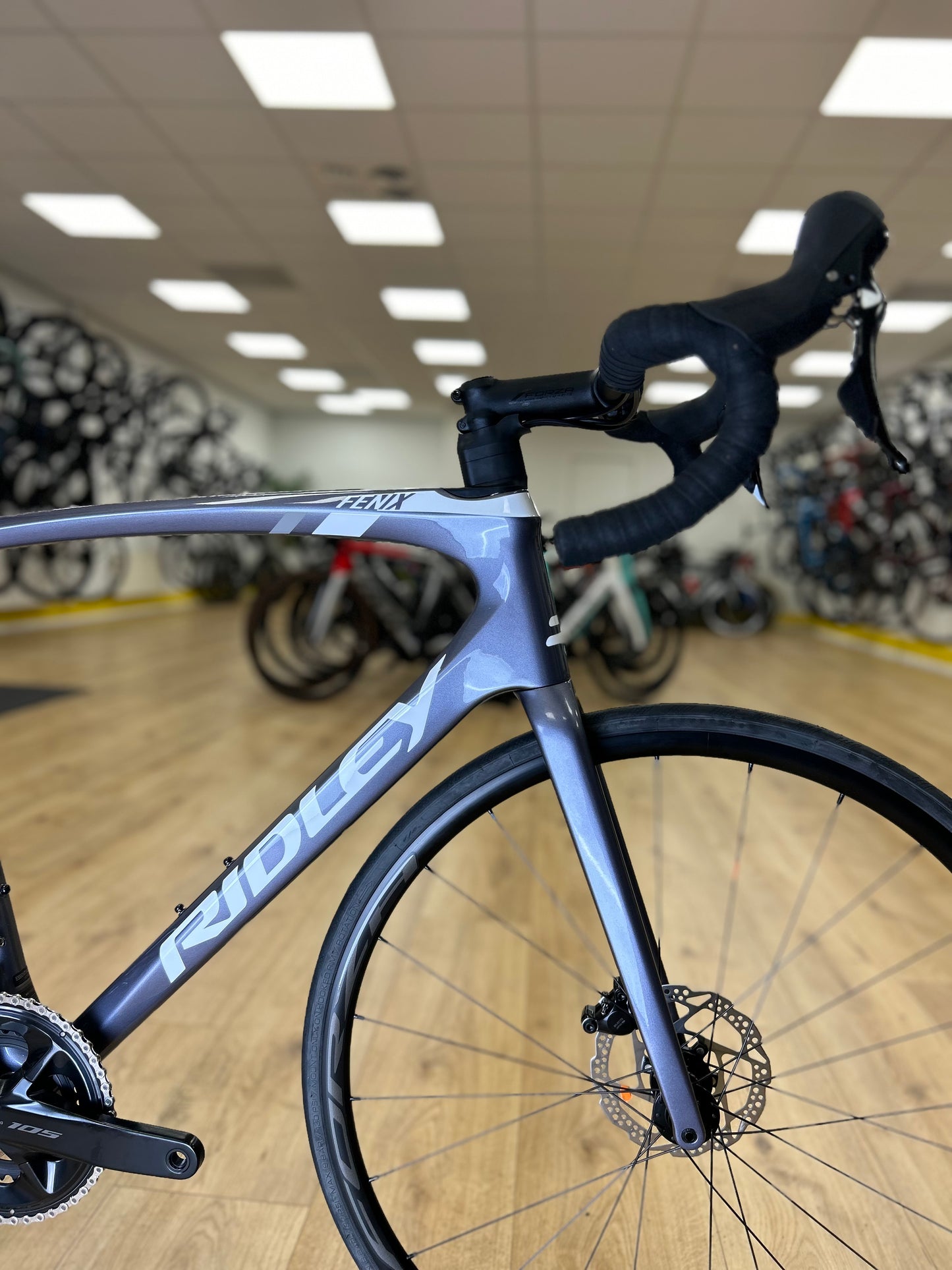 Showroom Model Ridley Fenix Carbon Disc Racefiets
