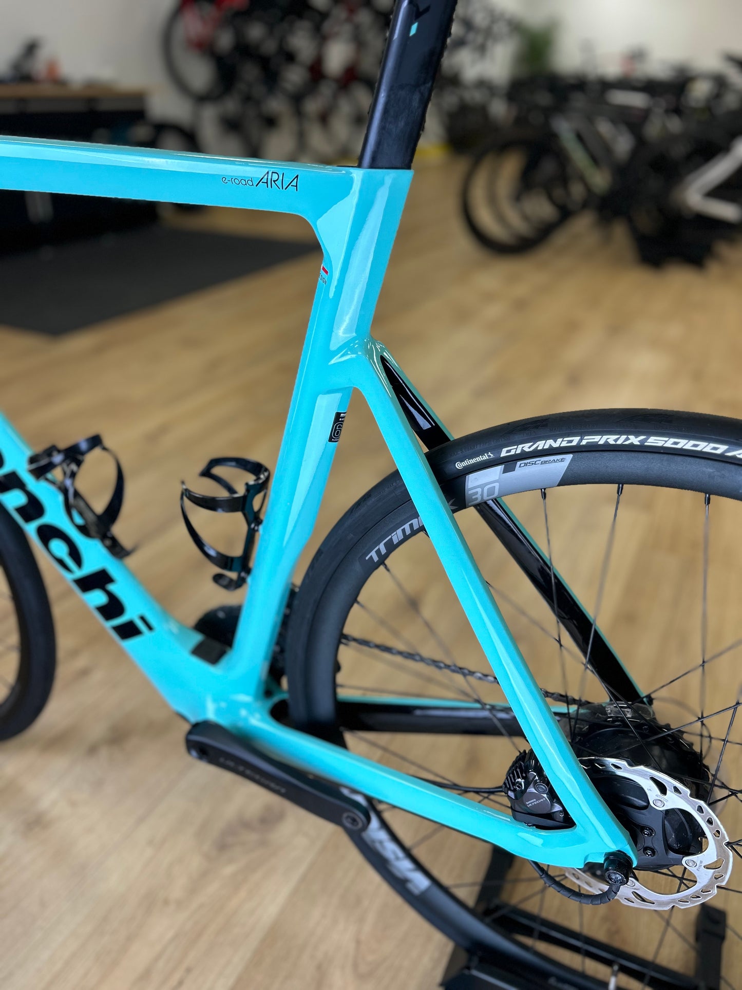 Bianchi Aria E-Bike Di2 Carbon Disc Racefiets