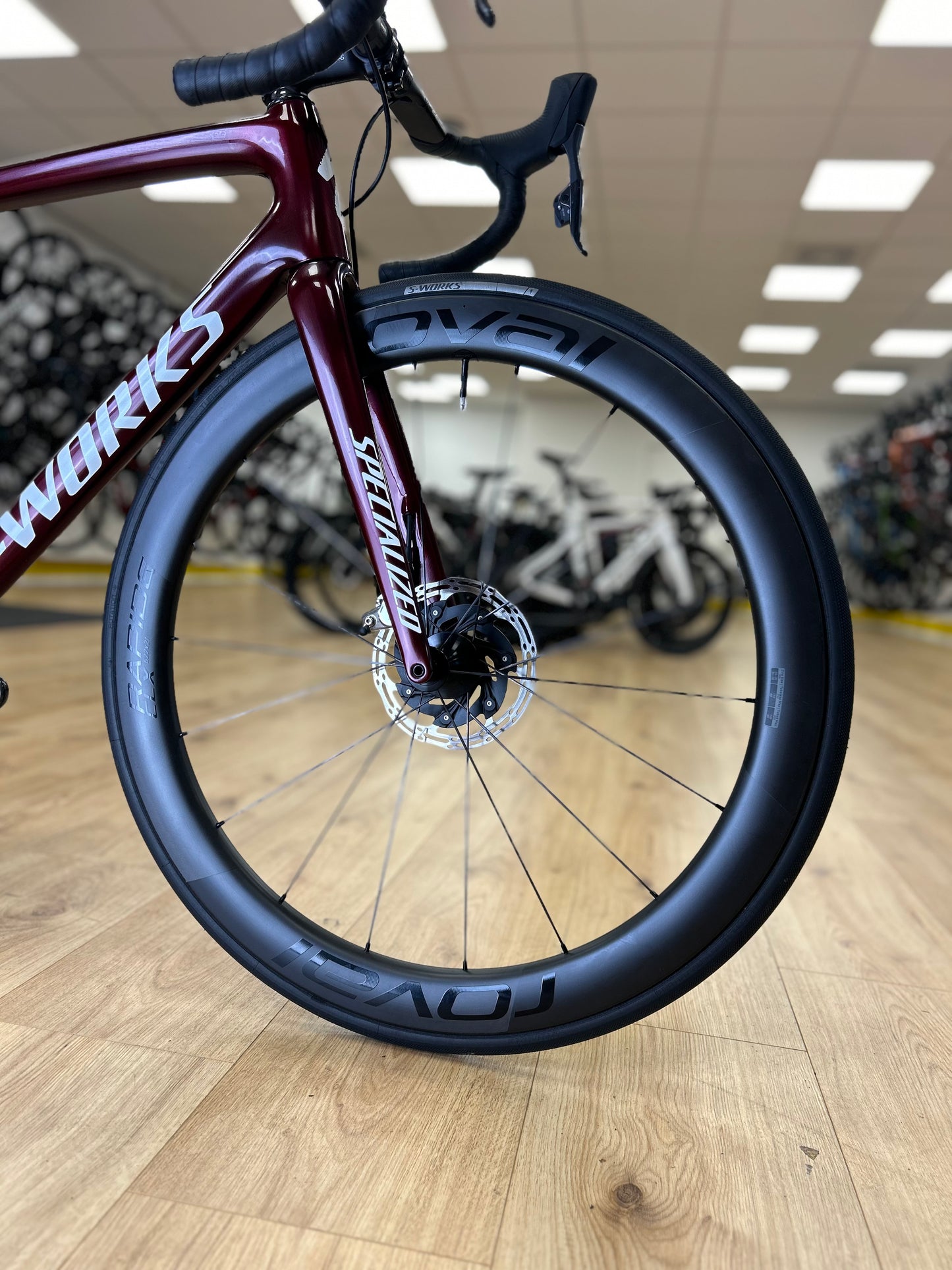 S-works Tarmac Sl6 eTap Red Carbon Disc Racefiets