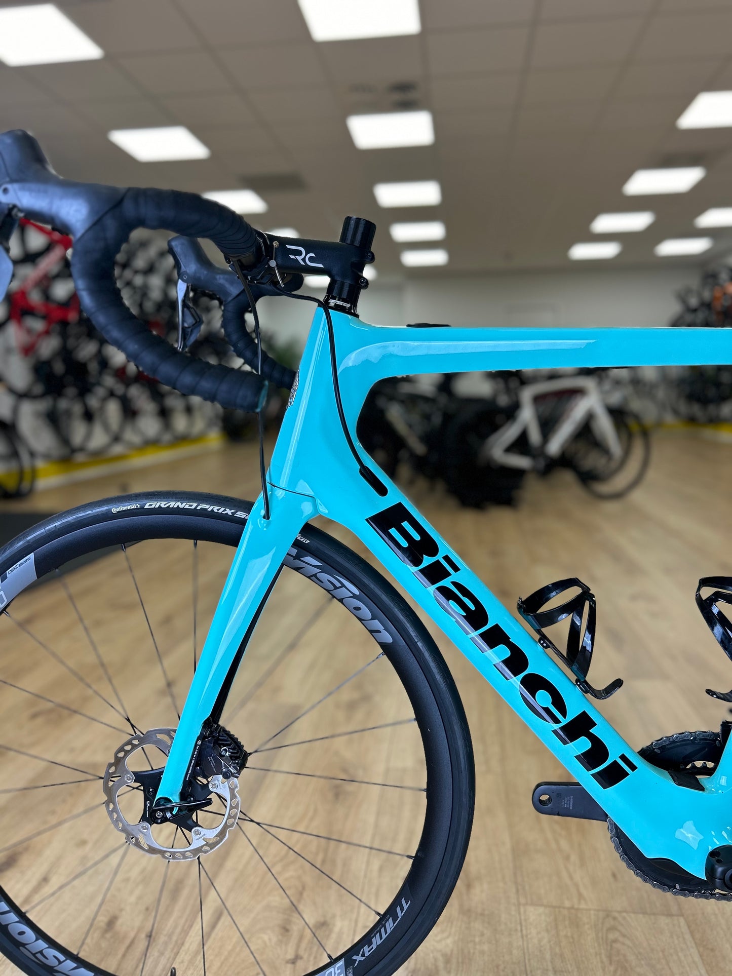 Bianchi Aria E-Bike Di2 Carbon Disc Racefiets