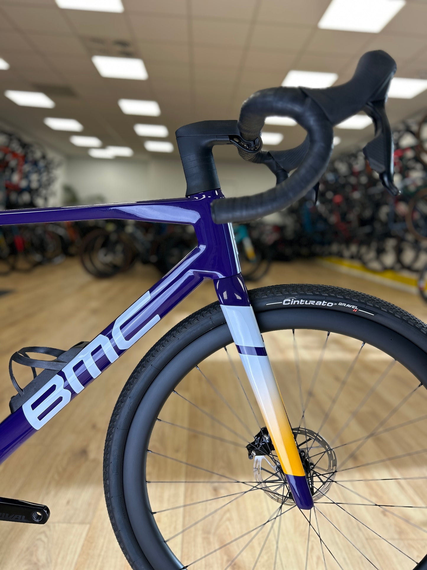 SHOWROOM MODEL BMC Kaius 01 Three AXS Gravel Fiets