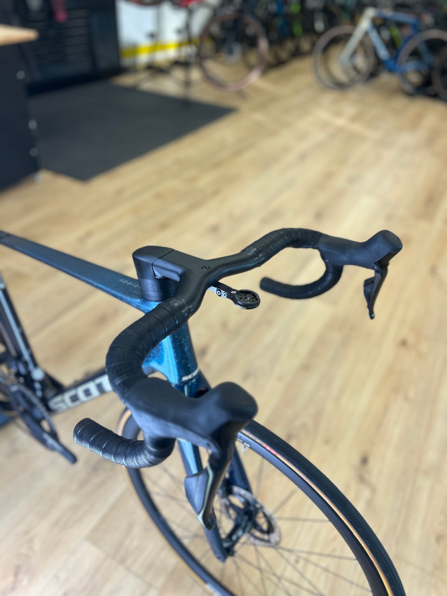 500km Scott Addict RC Pro Di2 Carbon Racefiets