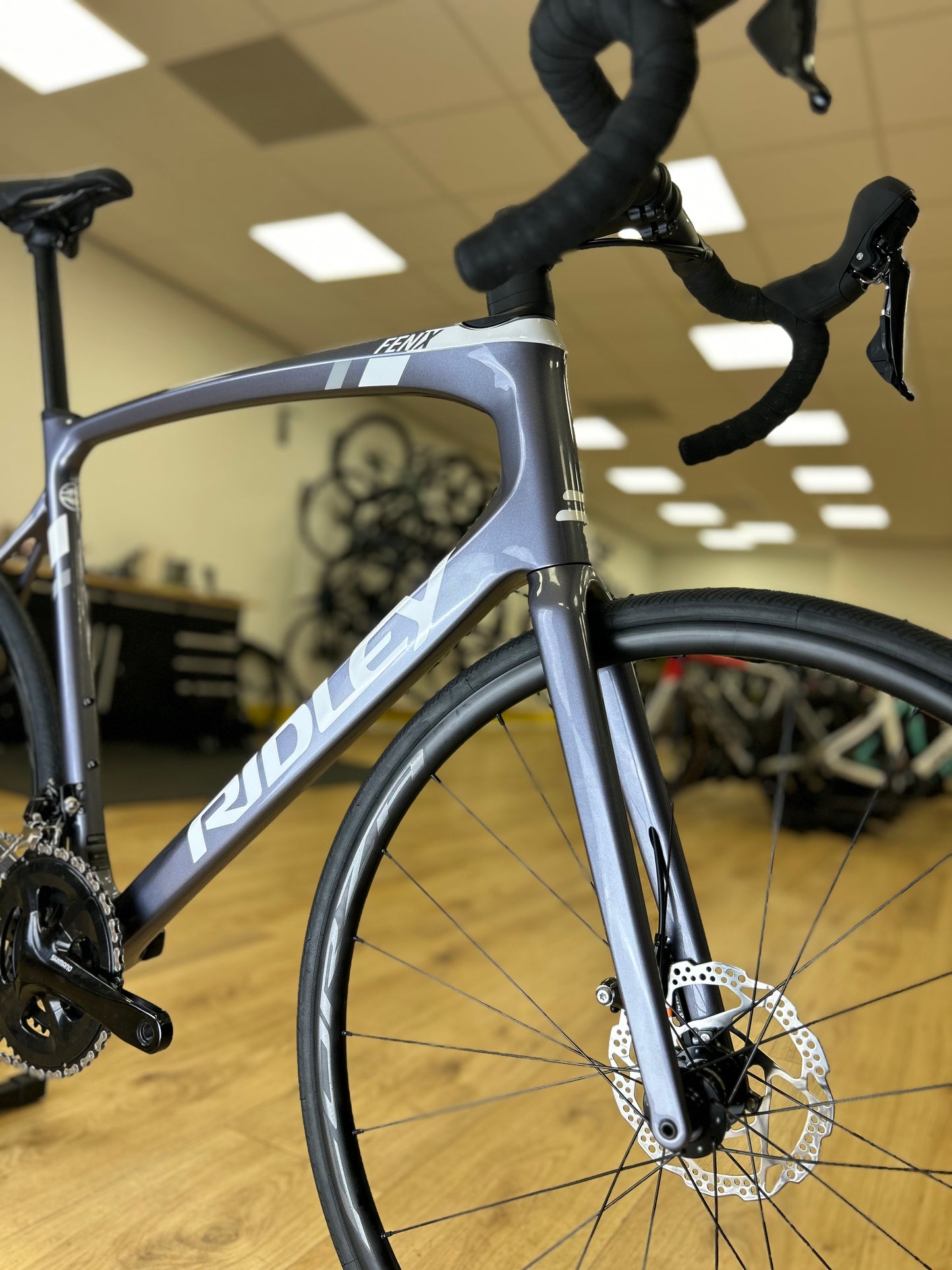 Showroom Model Ridley Fenix Carbon Disc Racefiets