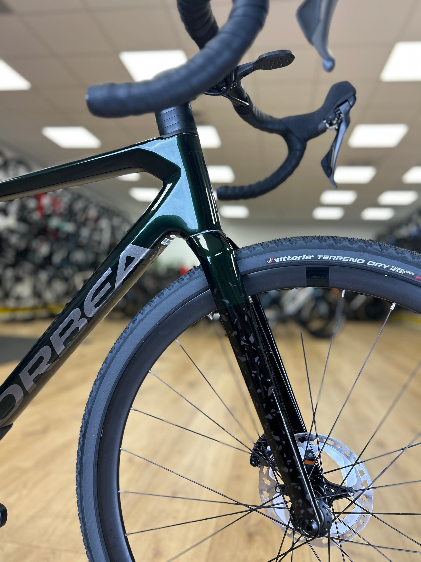 0km Showroom Model Orbea Terra Gravel Fiets