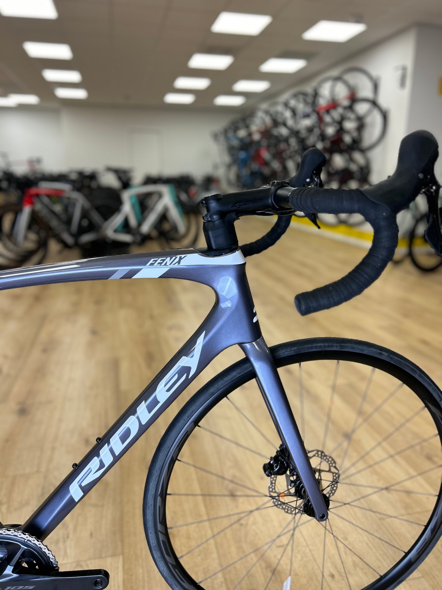 Showroom Model Ridley Fenix Carbon Disc Racefiets