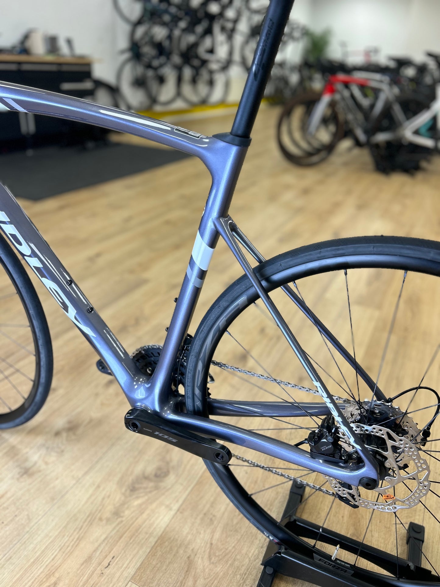Showroom Model Ridley Fenix Carbon Disc Racefiets