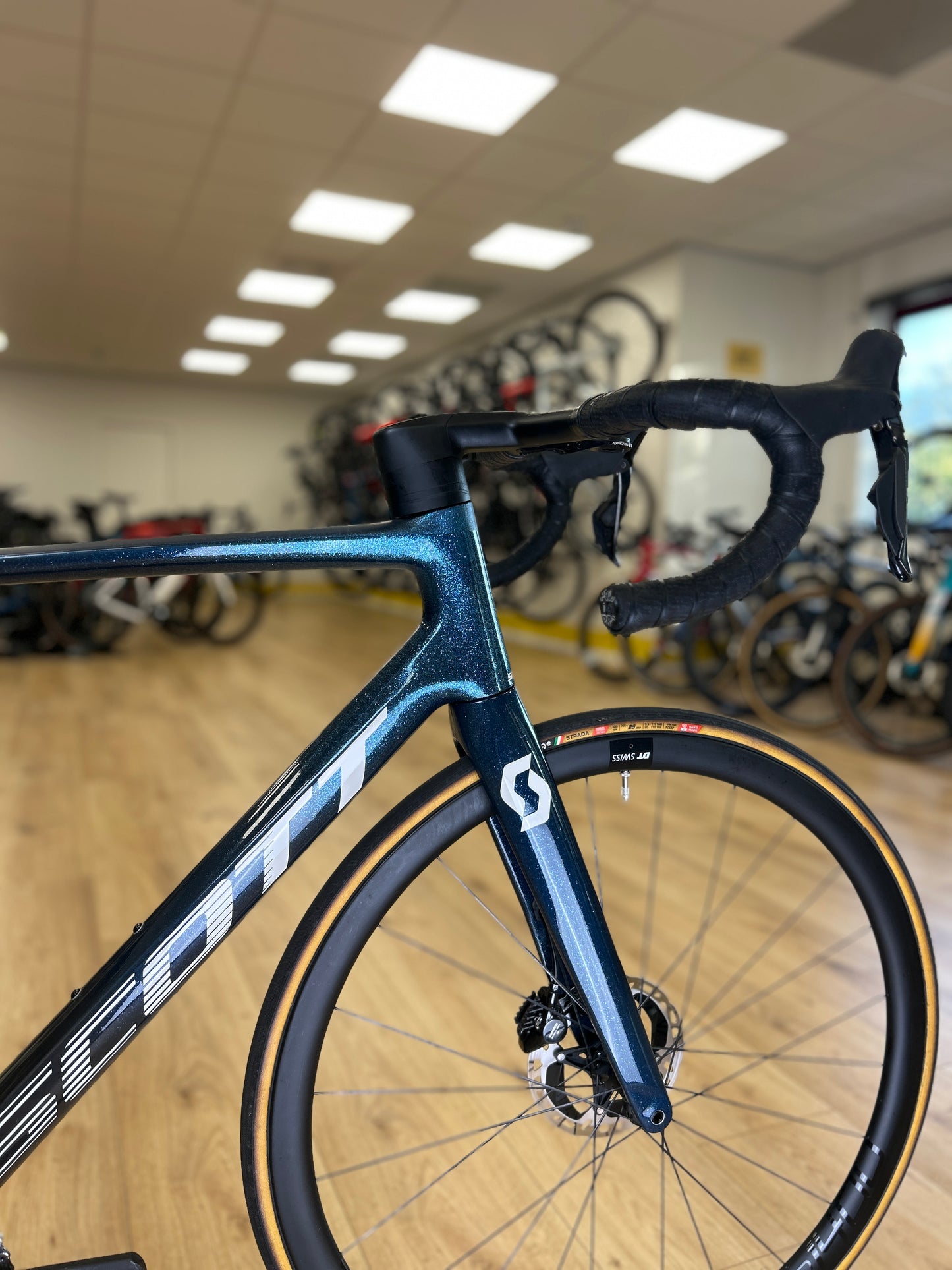 500km Scott Addict RC Pro Di2 Carbon Racefiets