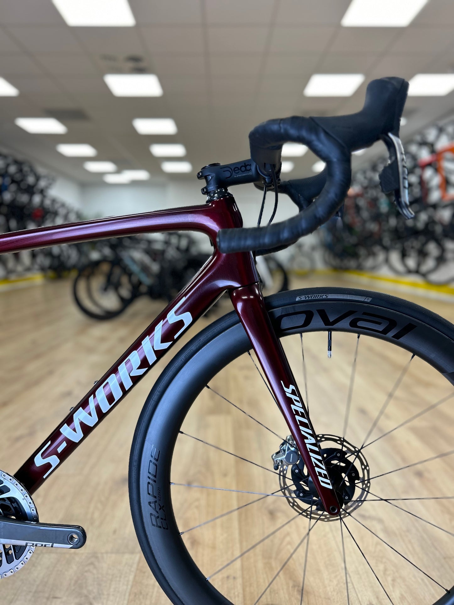 S-works Tarmac Sl6 eTap Red Carbon Disc Racefiets