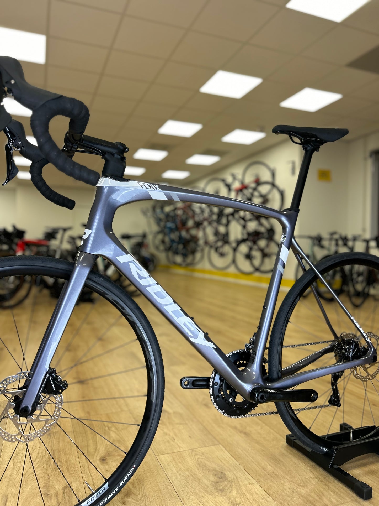 Showroom Model Ridley Fenix Carbon Disc Racefiets