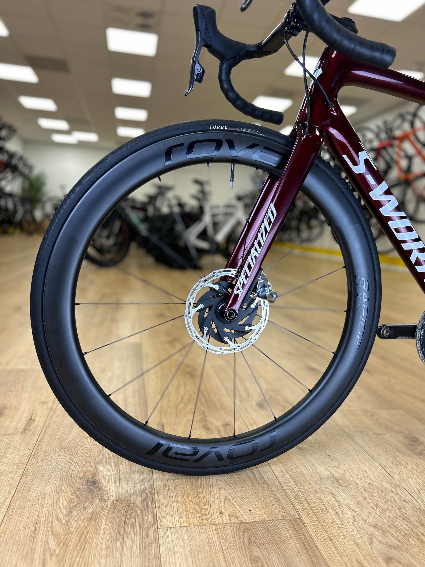 S-works Tarmac Sl6 eTap Red Carbon Disc Racefiets