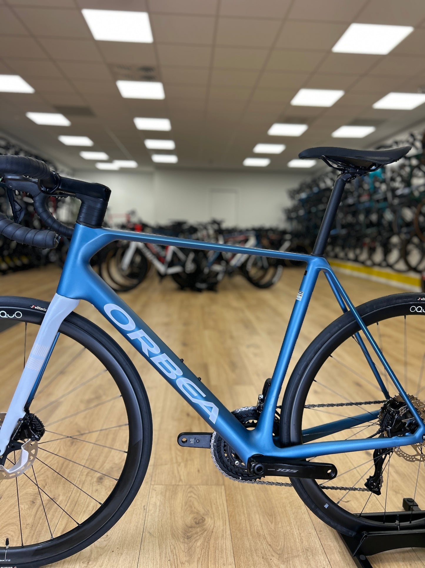0km Showroom Model Orbea Orca M30i Di2 Carbon Racefiets