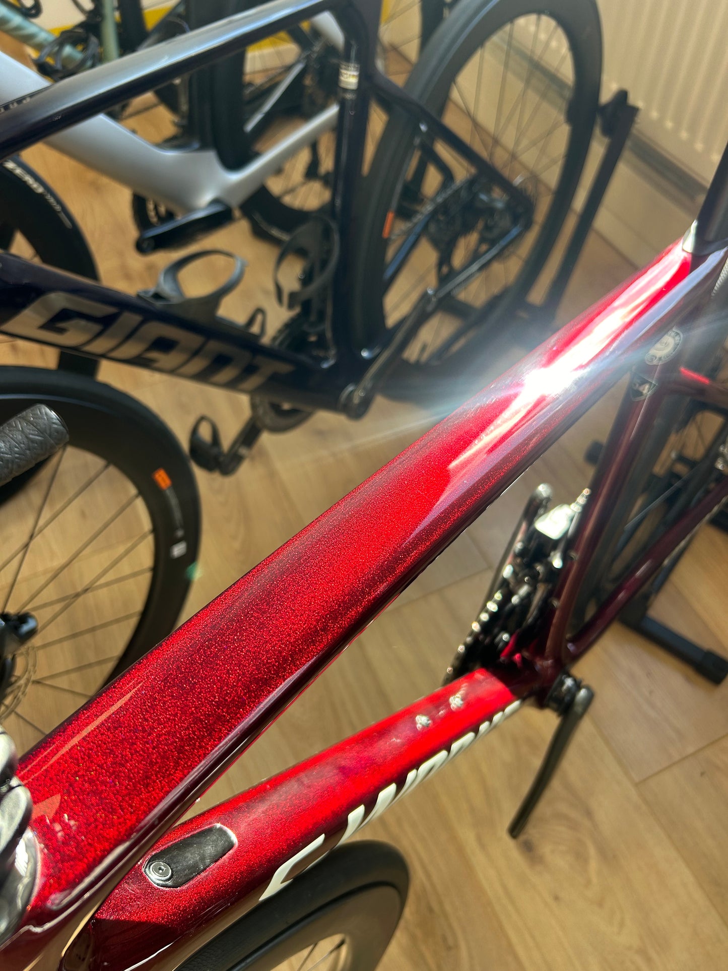 S-works Tarmac Sl6 eTap Red Carbon Disc Racefiets